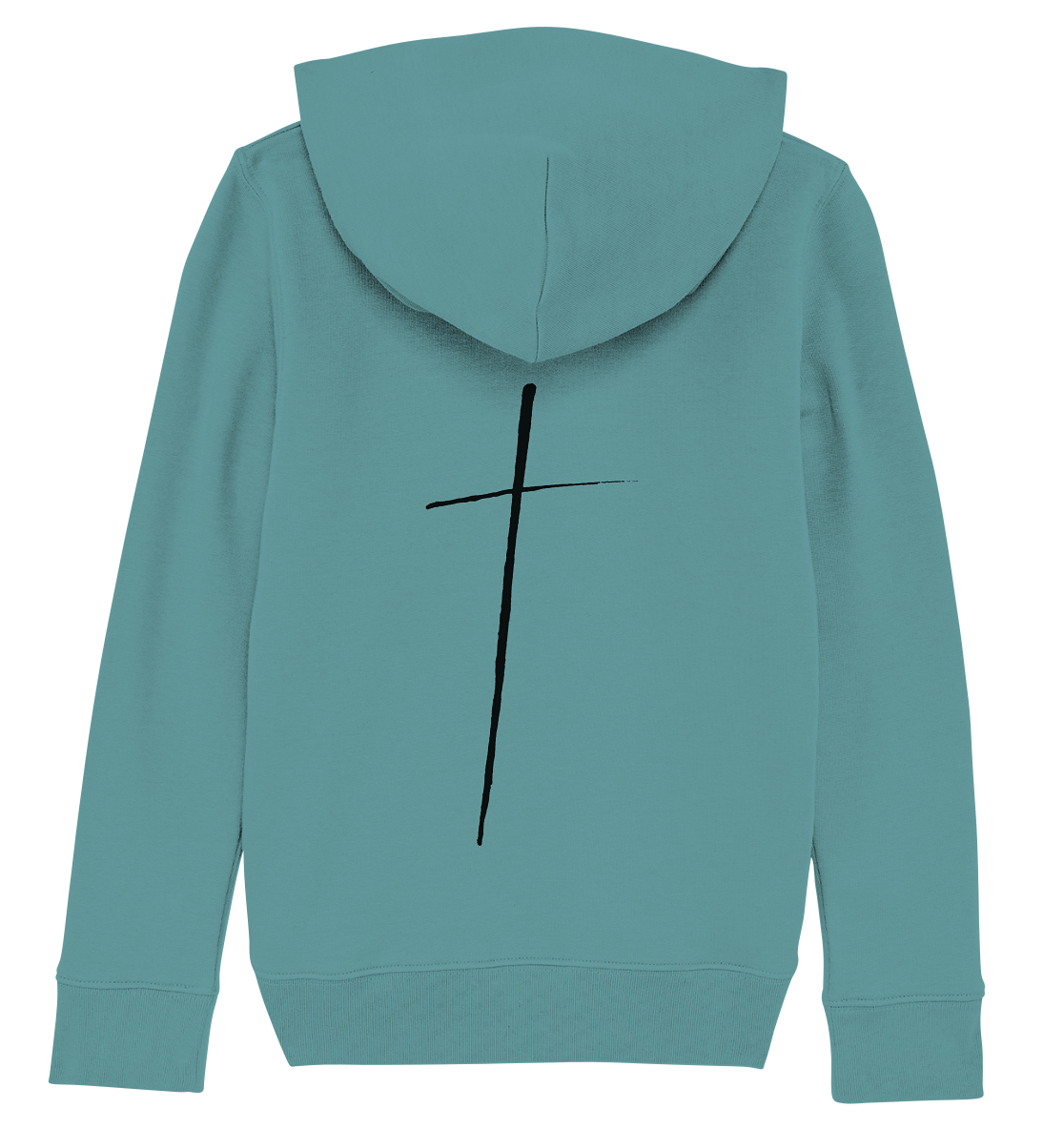 Cross - Kids Organic Hoodie - wertvoll und geliebt