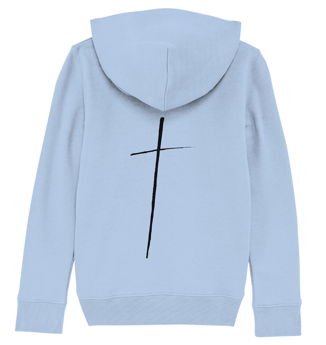 Cross - Kids Organic Hoodie - wertvoll und geliebt