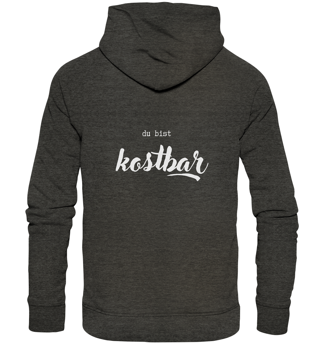 Kostbar - Organic Basic Hoodie - wertvoll und geliebt