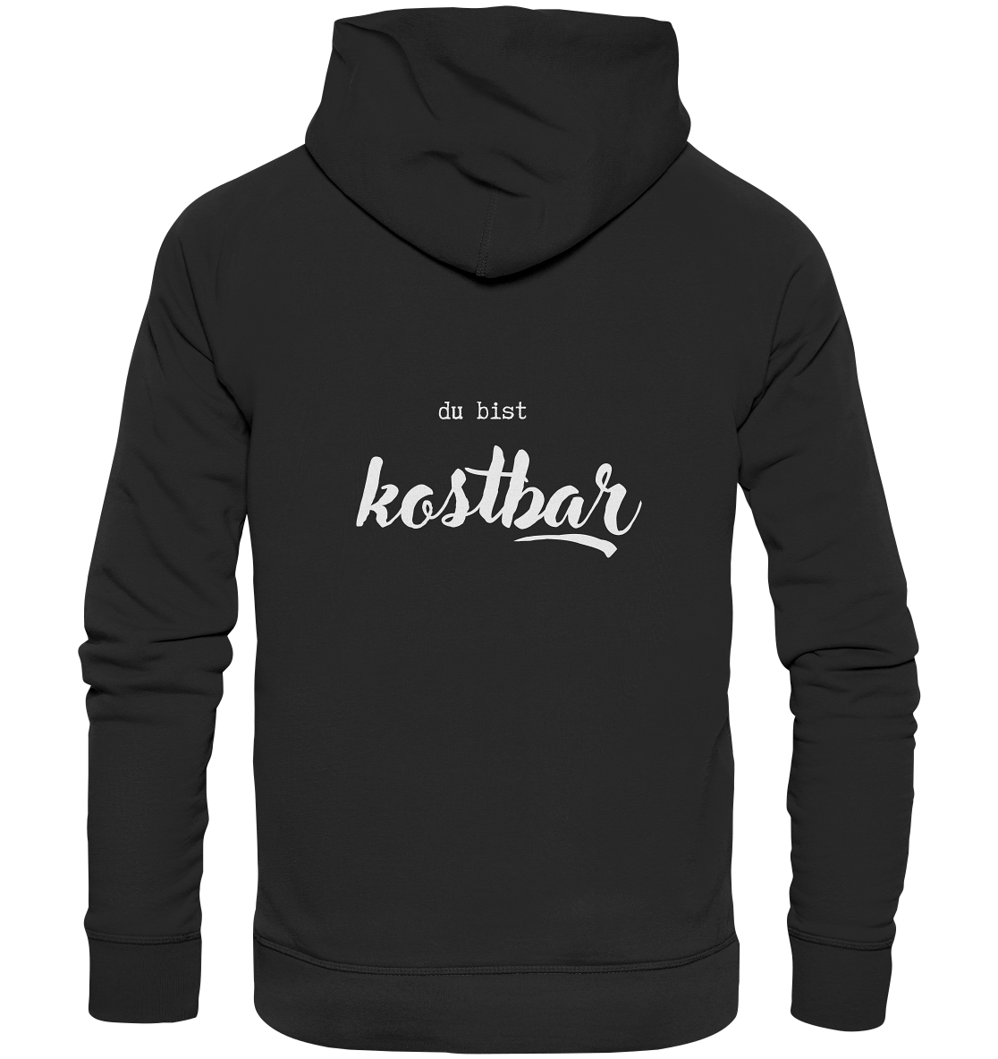 Kostbar - Organic Basic Hoodie - wertvoll und geliebt