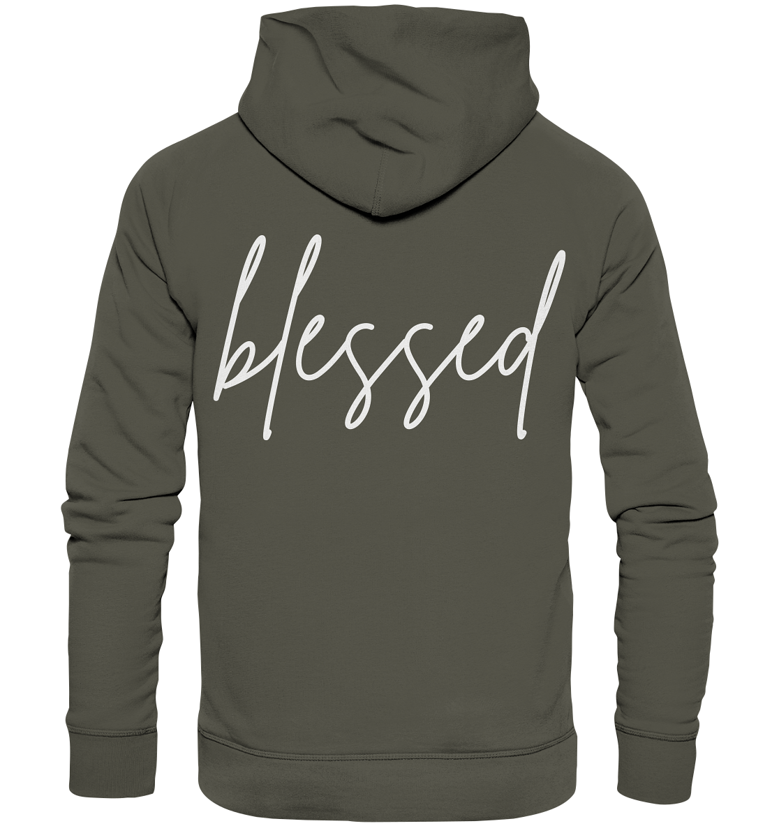 blessed - Organic Basic Hoodie - wertvoll und geliebt