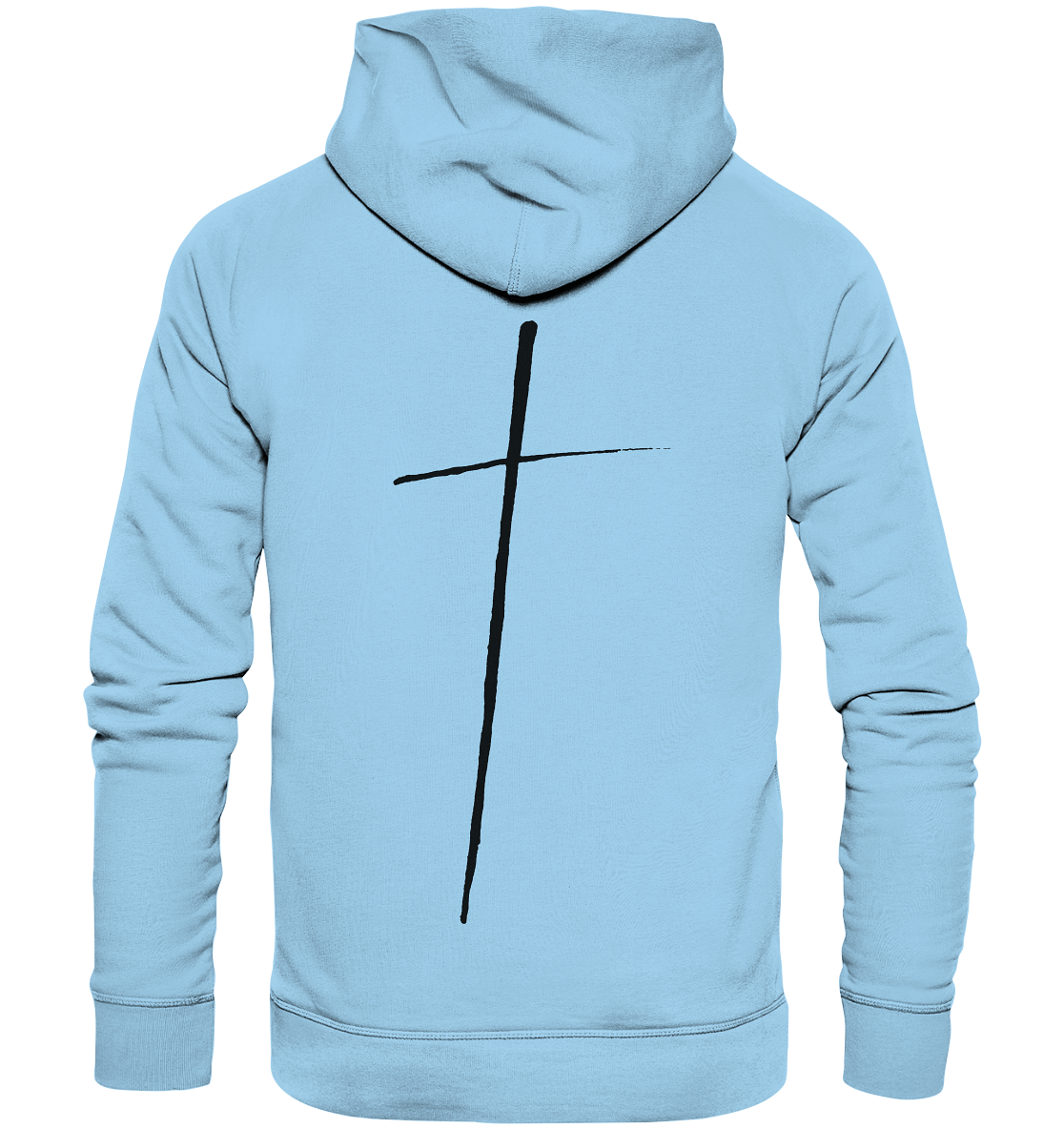 Cross - Organic Basic Hoodie - wertvoll und geliebt