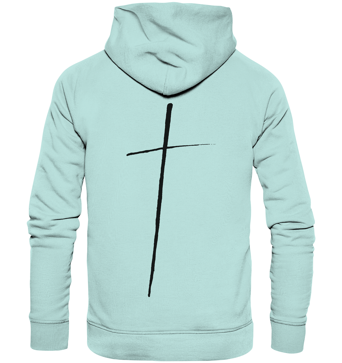 Cross - Organic Basic Hoodie - wertvoll und geliebt