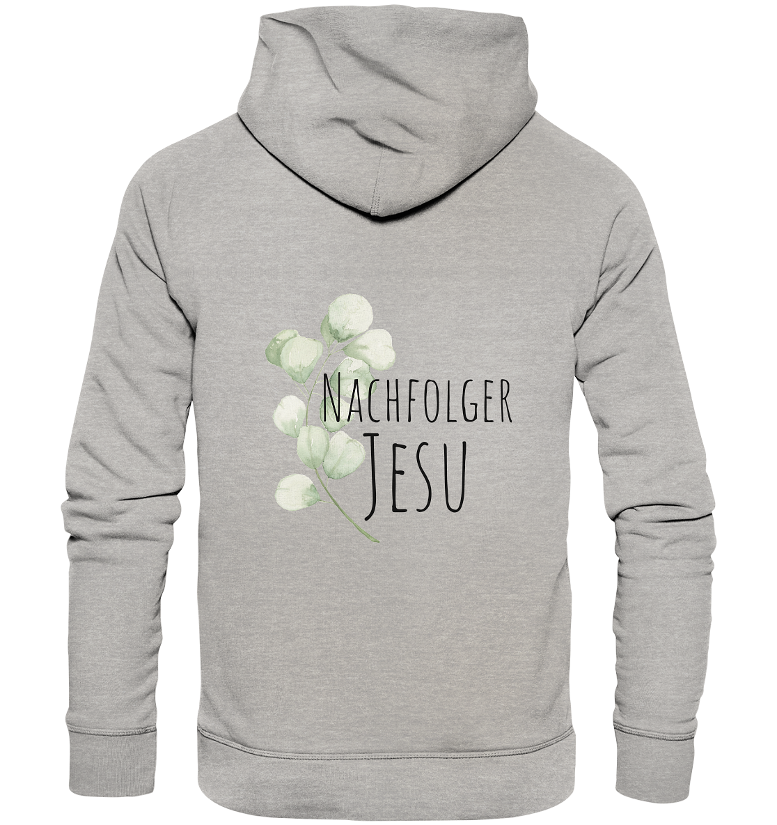 Nachfolger Jesu - Organic Basic Hoodie - wertvoll und geliebt