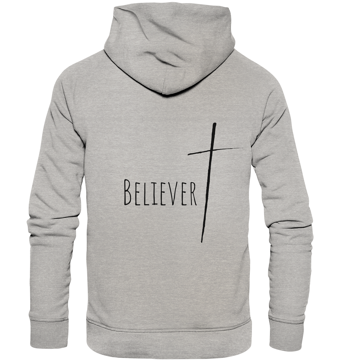 believer - Organic Basic Hoodie - wertvoll und geliebt