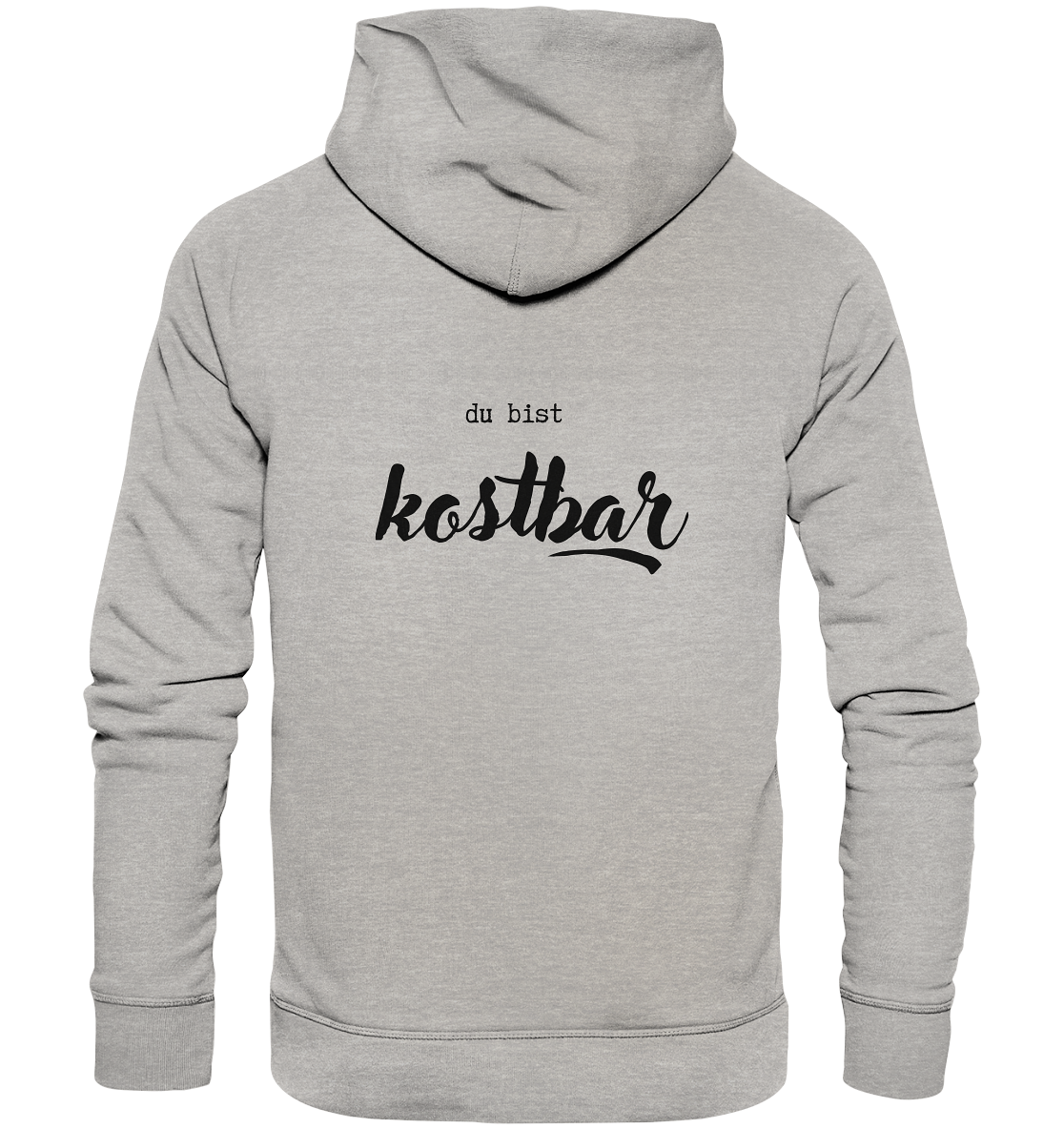 Kostbar - Organic Basic Hoodie - wertvoll und geliebt