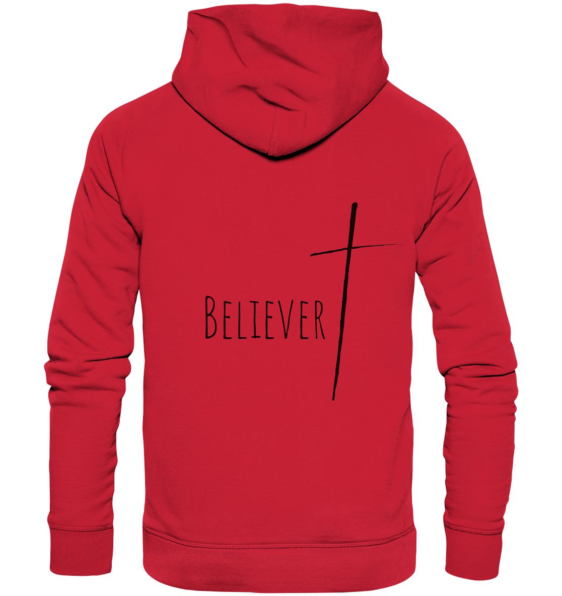 believer - Organic Basic Hoodie - wertvoll und geliebt