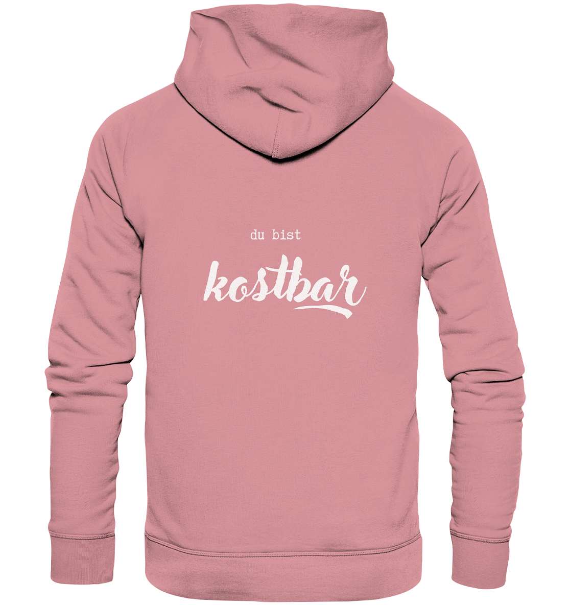 Kostbar - Organic Basic Hoodie - wertvoll und geliebt