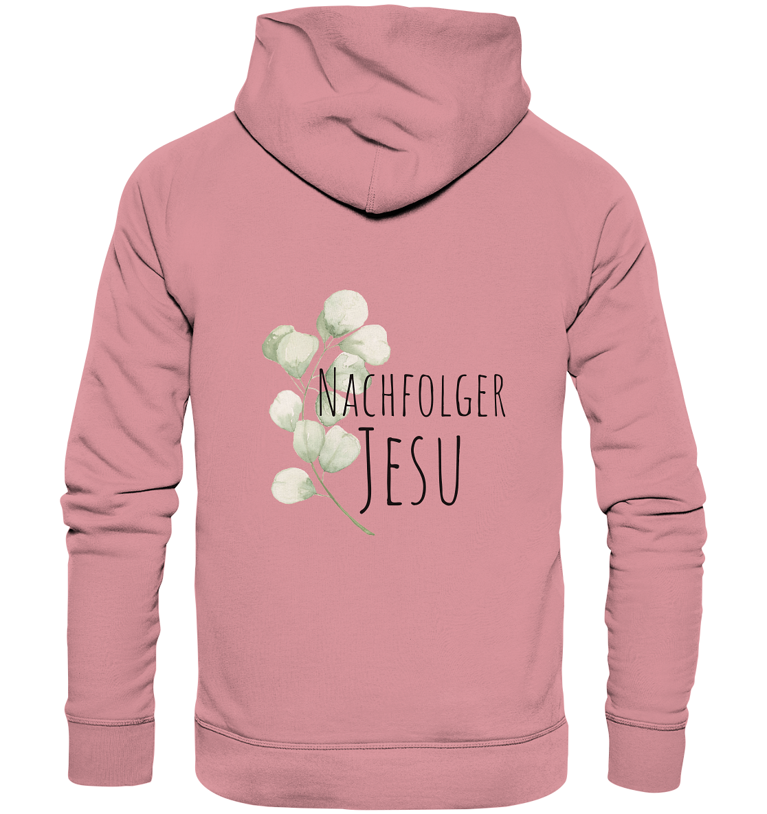 Nachfolger Jesu - Organic Basic Hoodie - wertvoll und geliebt