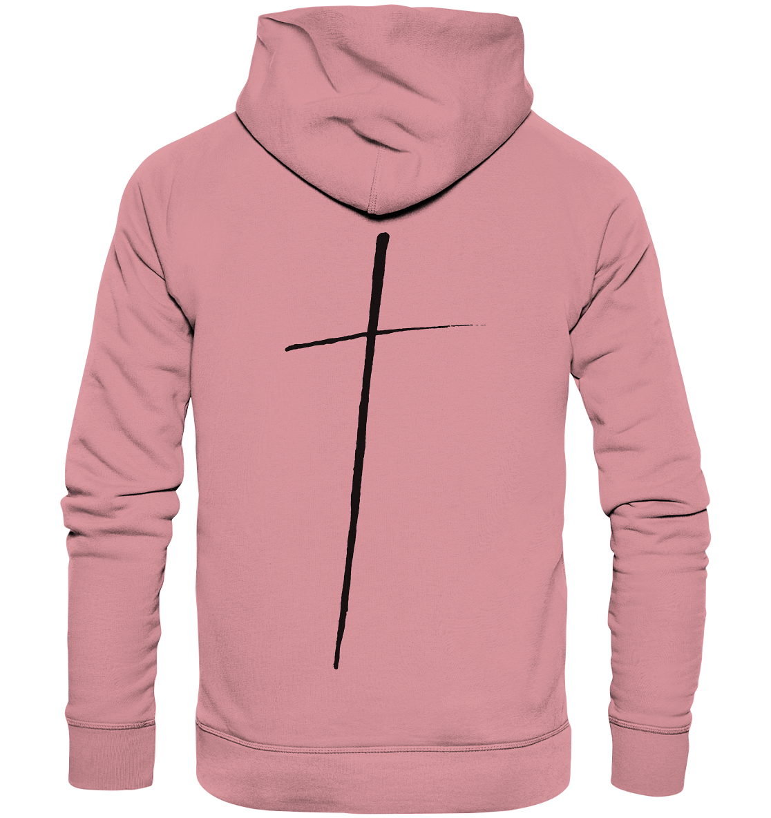 Cross - Organic Basic Hoodie - wertvoll und geliebt