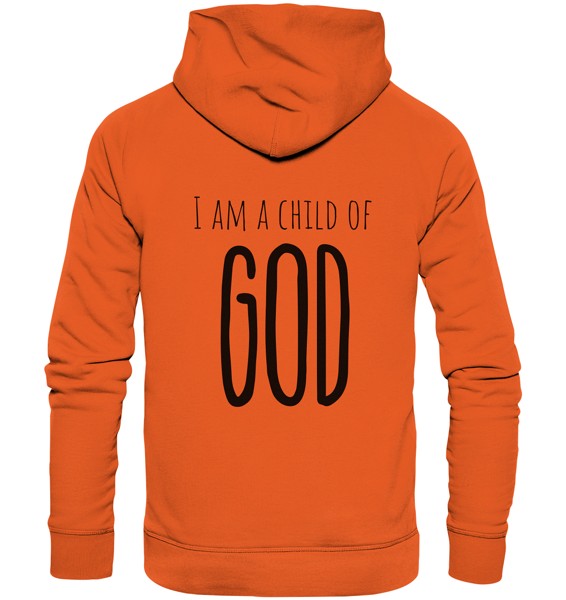 I am a child of God - Organic Basic Hoodie - wertvoll und geliebt