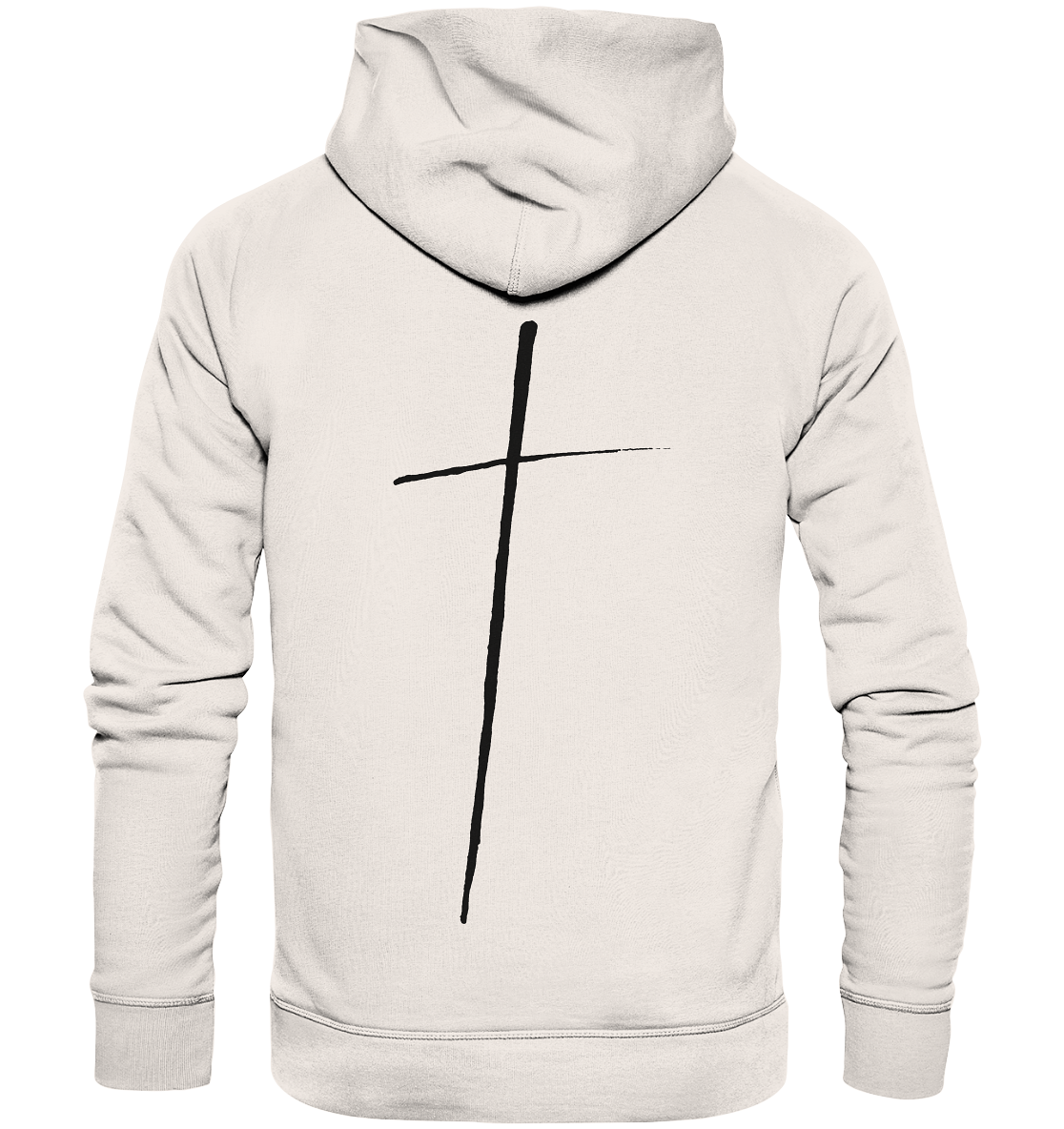 Cross - Organic Basic Hoodie - wertvoll und geliebt