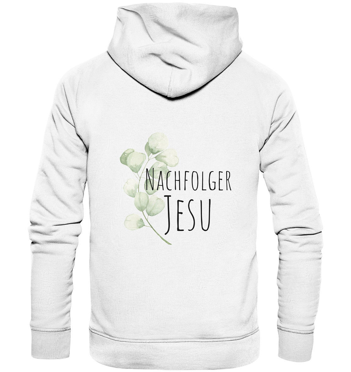 Nachfolger Jesu - Organic Basic Hoodie - wertvoll und geliebt