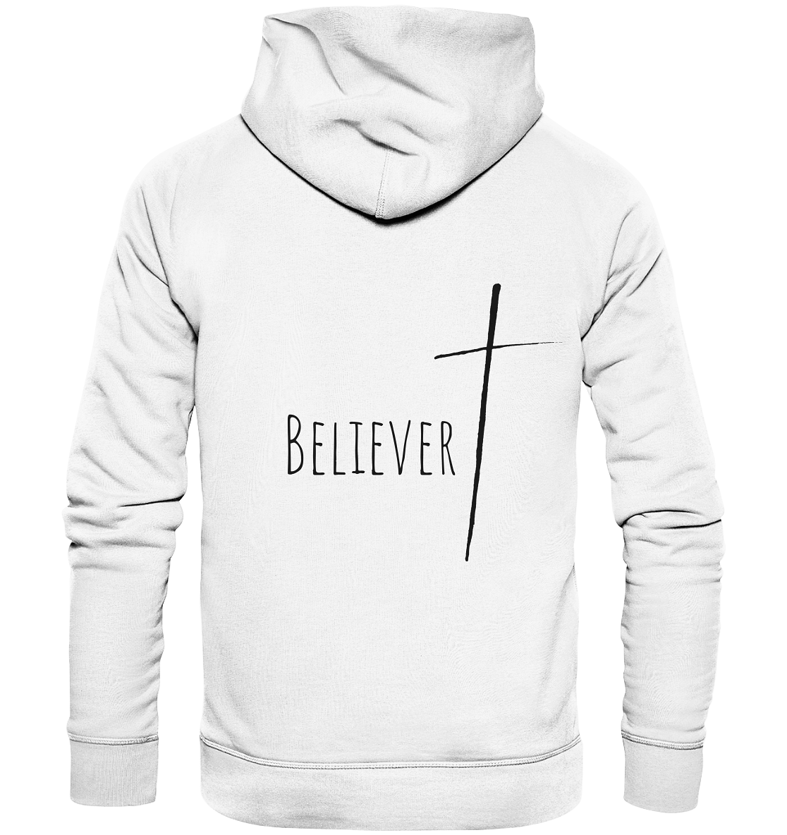 believer - Organic Basic Hoodie - wertvoll und geliebt