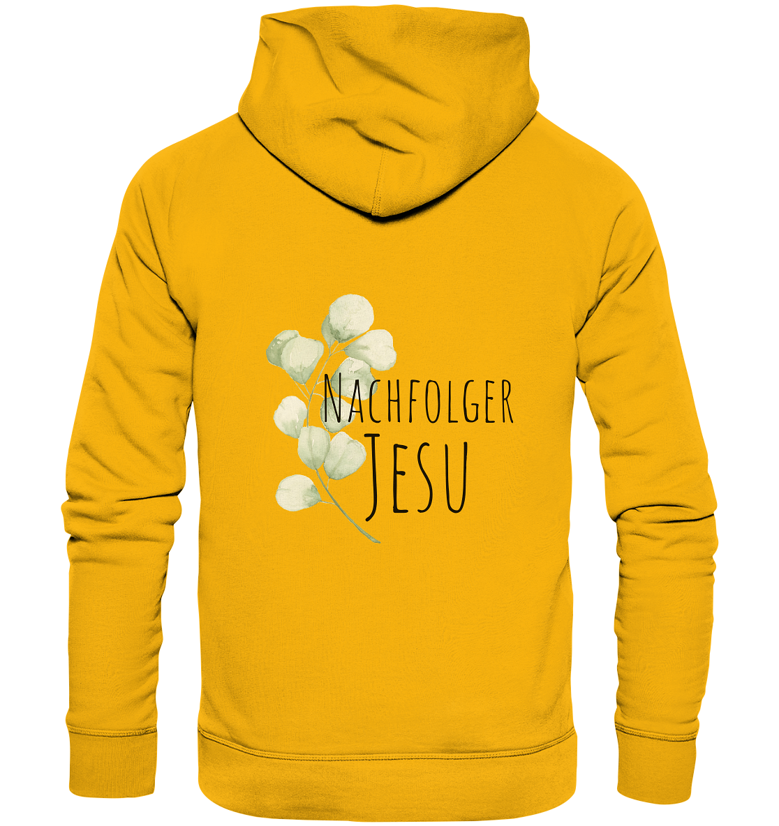 Nachfolger Jesu - Organic Basic Hoodie - wertvoll und geliebt