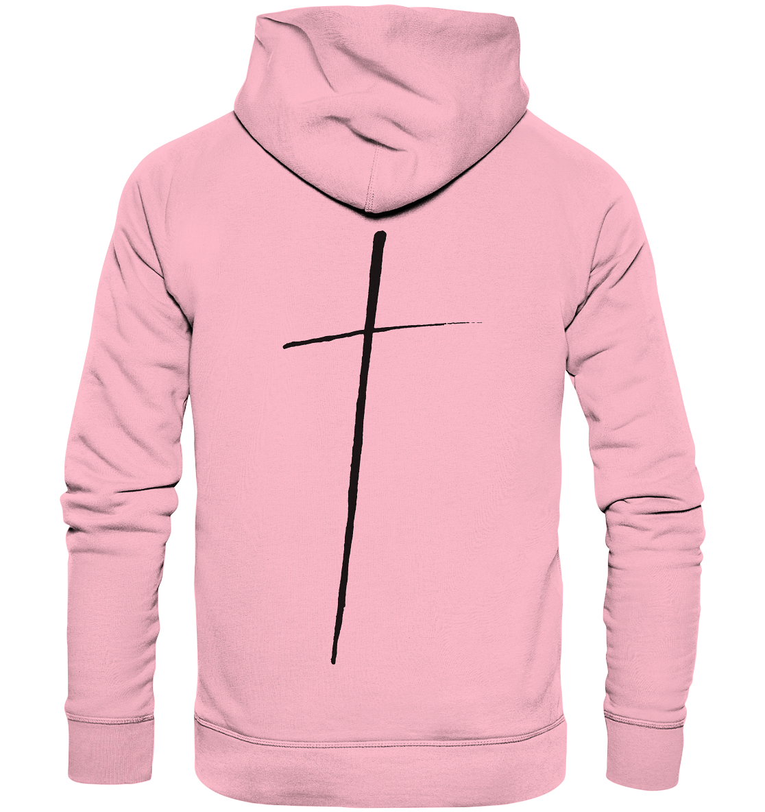 Cross - Organic Basic Hoodie - wertvoll und geliebt