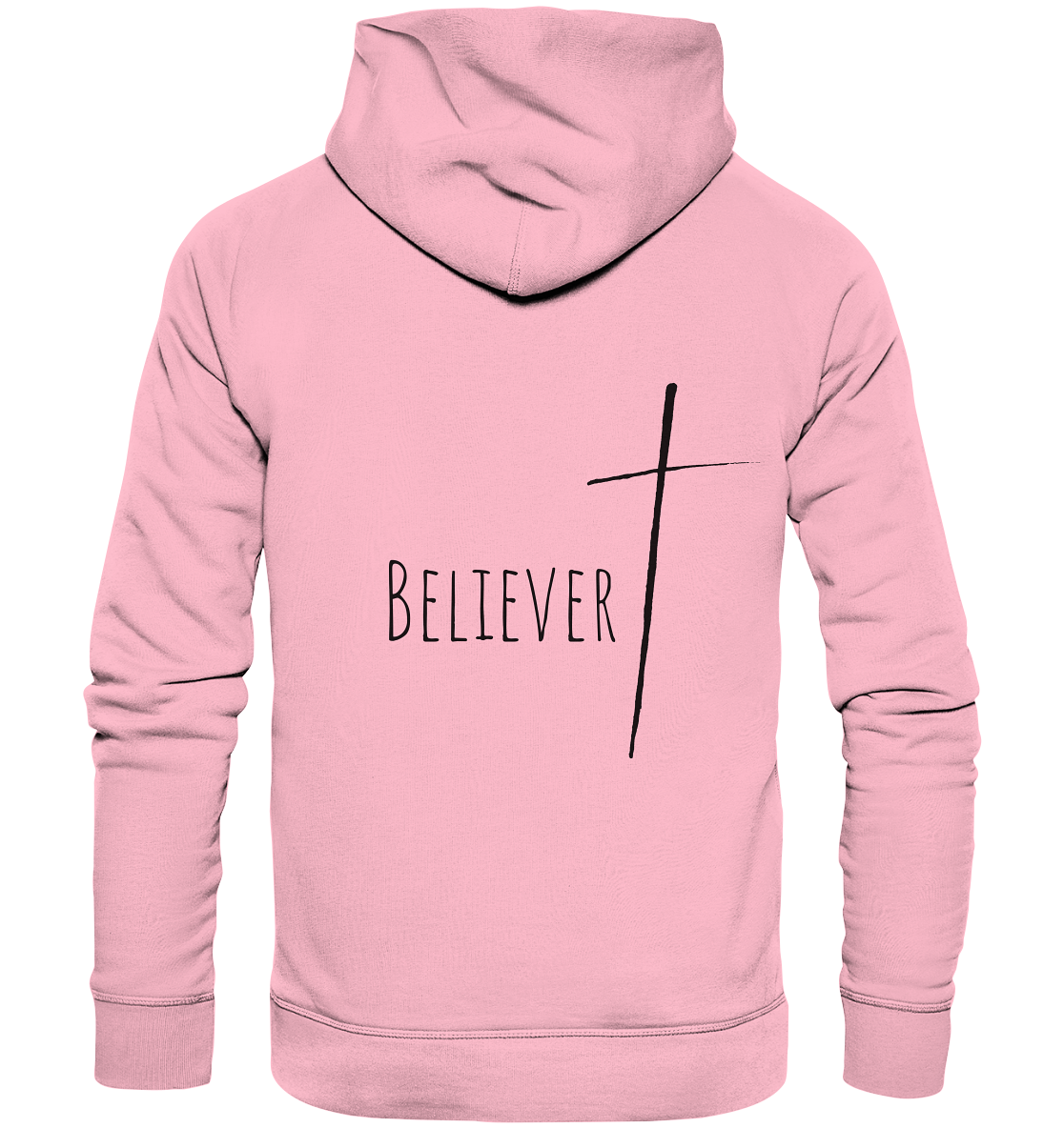 believer - Organic Basic Hoodie - wertvoll und geliebt