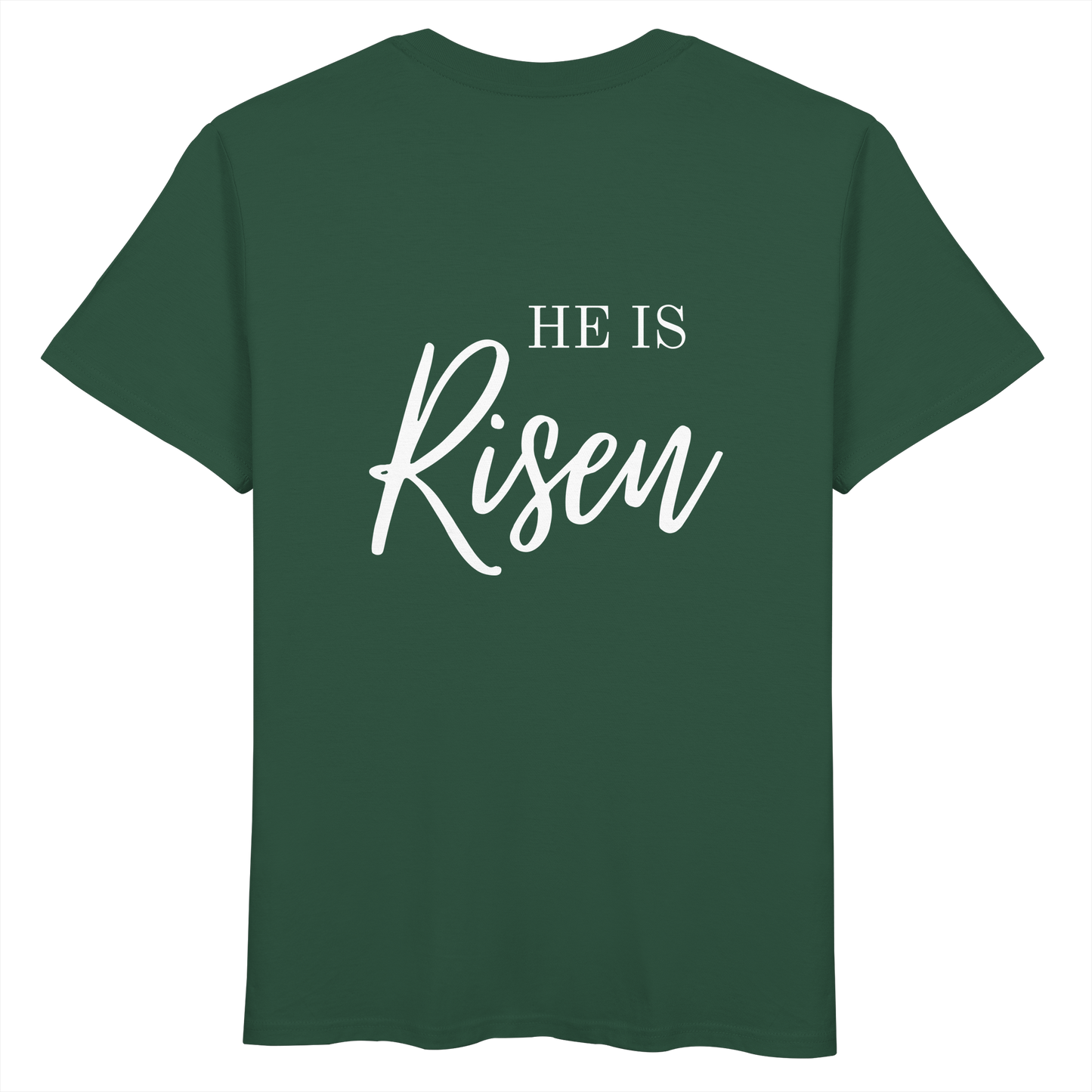 He is risen - Organic Basic Shirt - wertvoll und geliebt