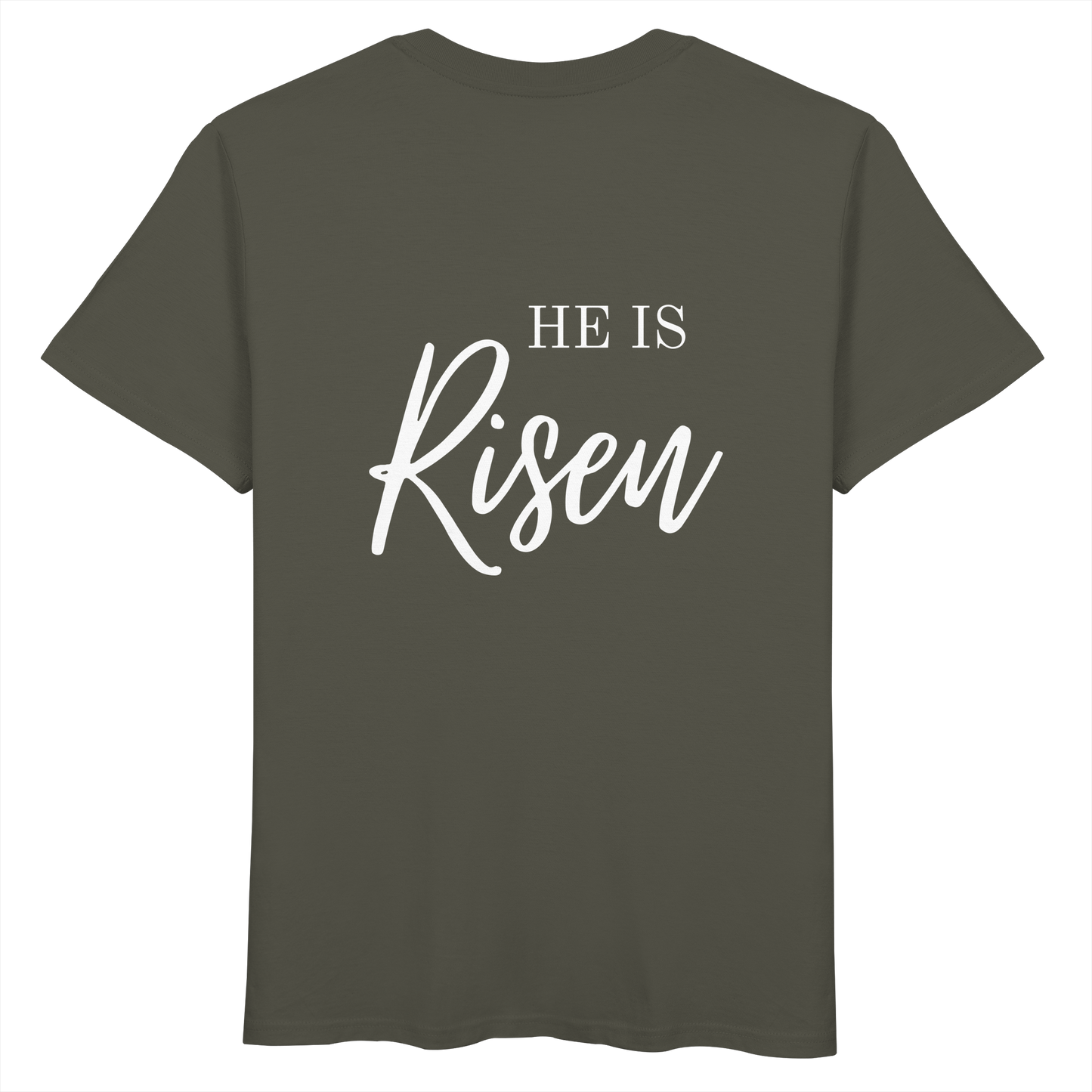 He is risen - Organic Basic Shirt - wertvoll und geliebt