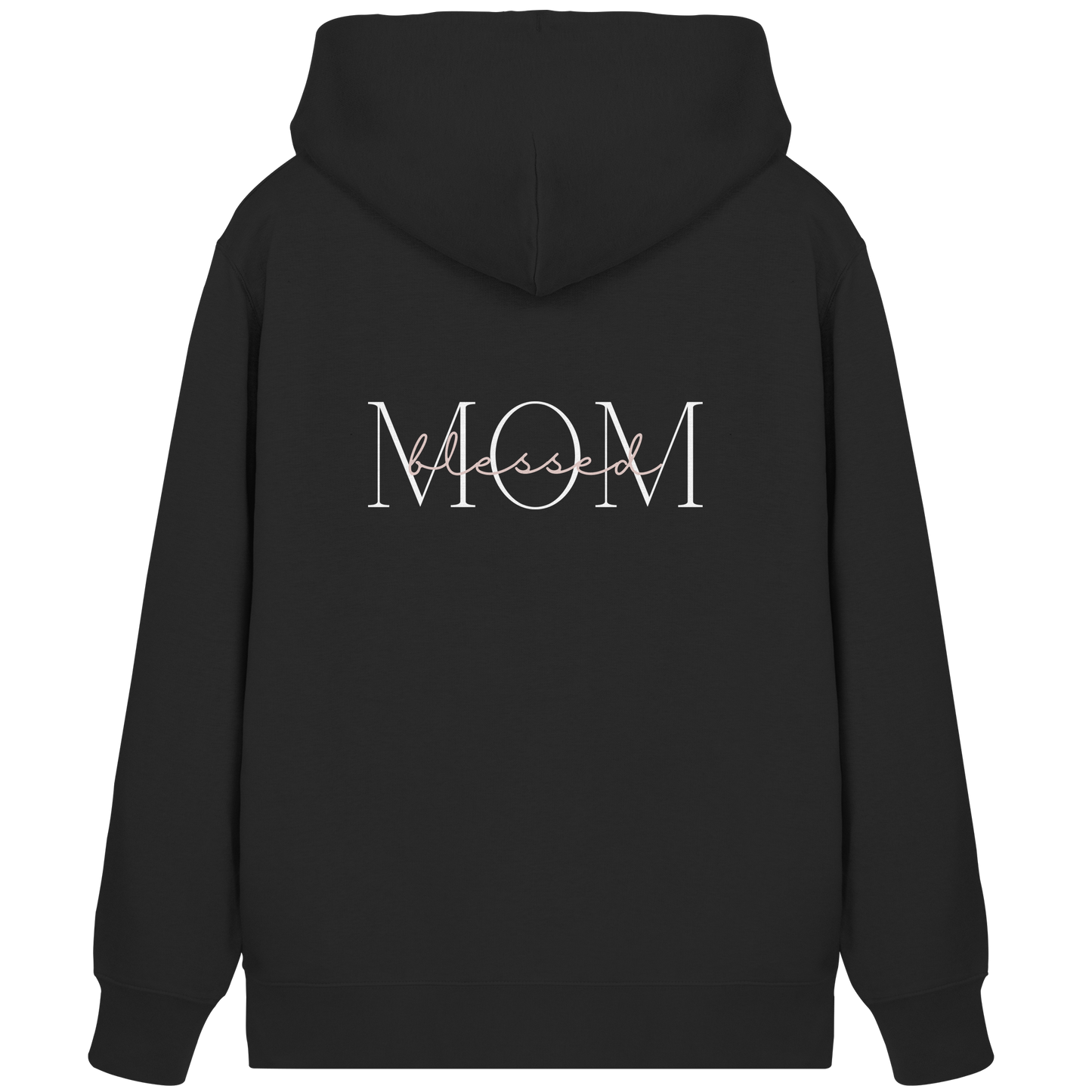 Blessed mom - Organic Zipper - wertvoll und geliebt