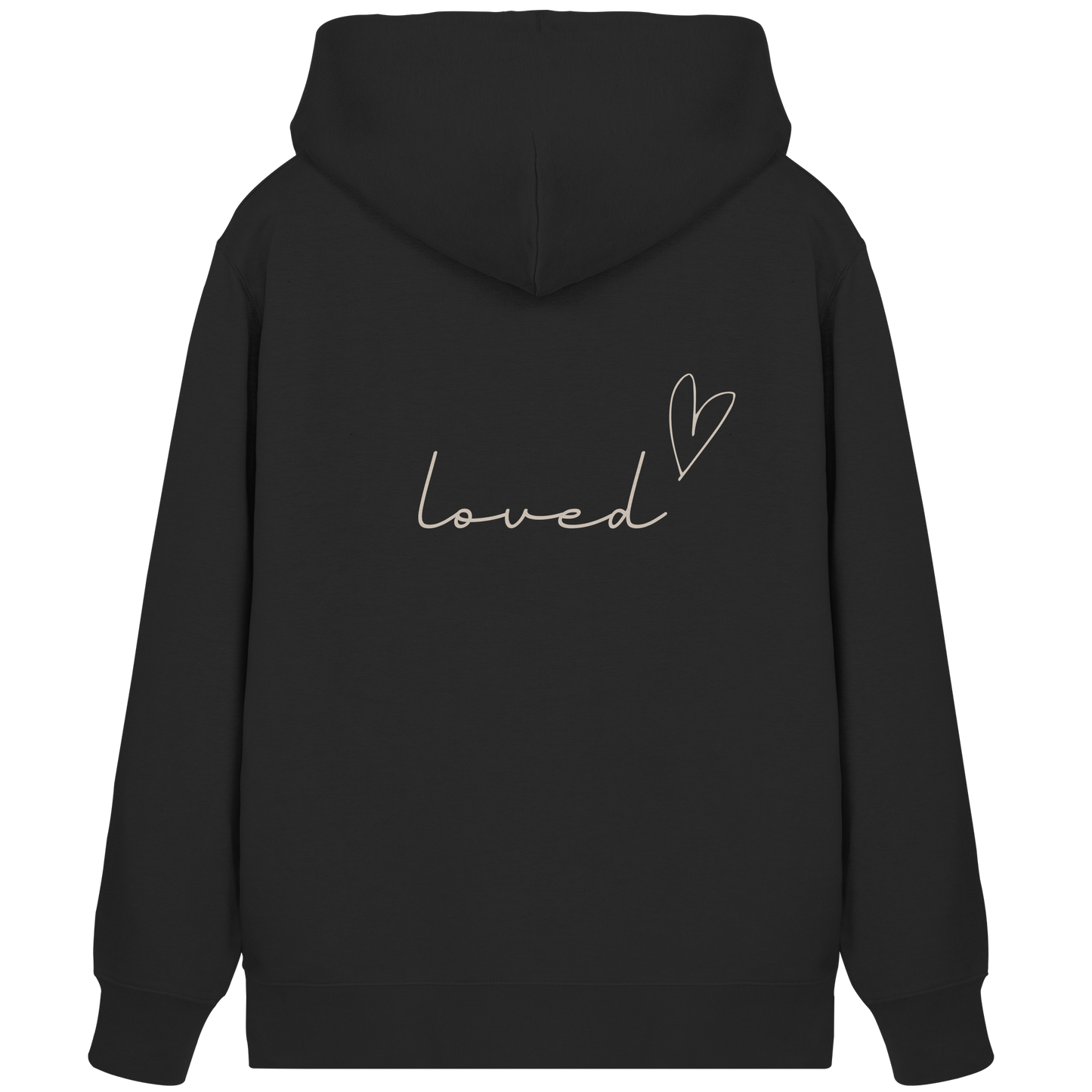 loved - Organic Zipper - wertvoll und geliebt
