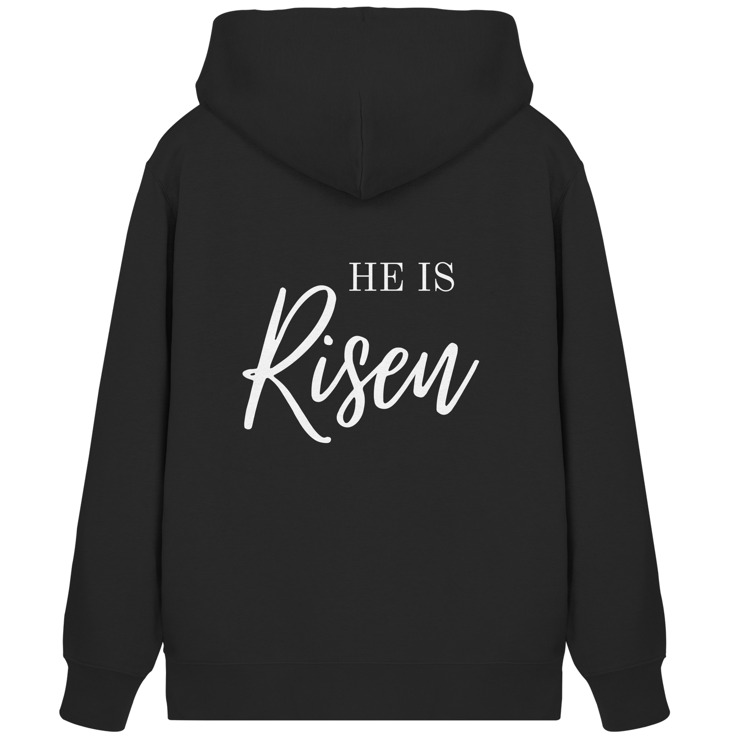 He is risen - Organic Zipper - wertvoll und geliebt