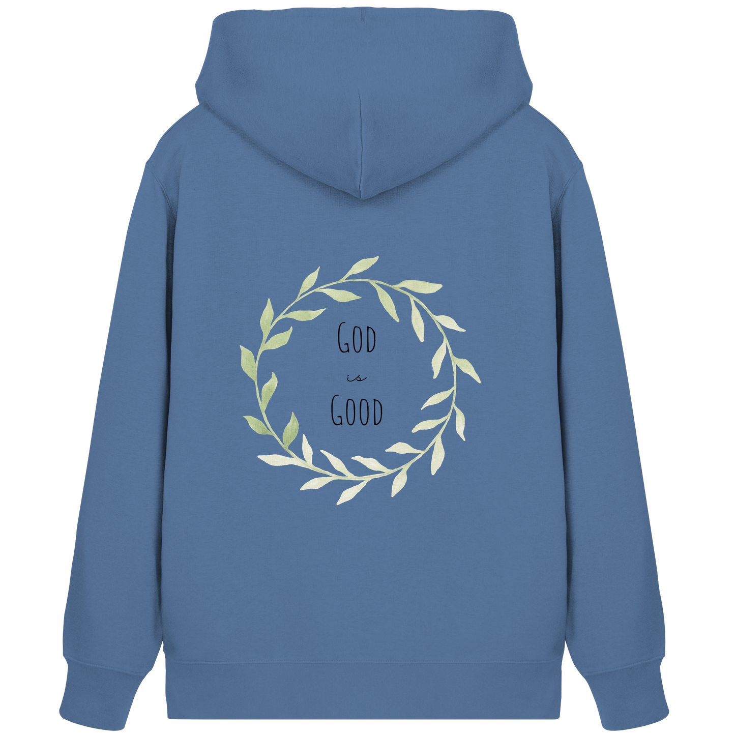 God is good - Organic Zipper - wertvoll und geliebt