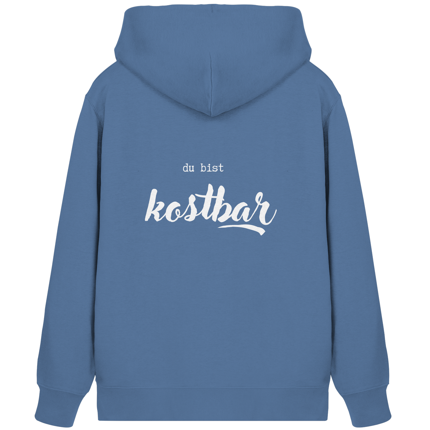 Kostbar - Organic Zipper - wertvoll und geliebt