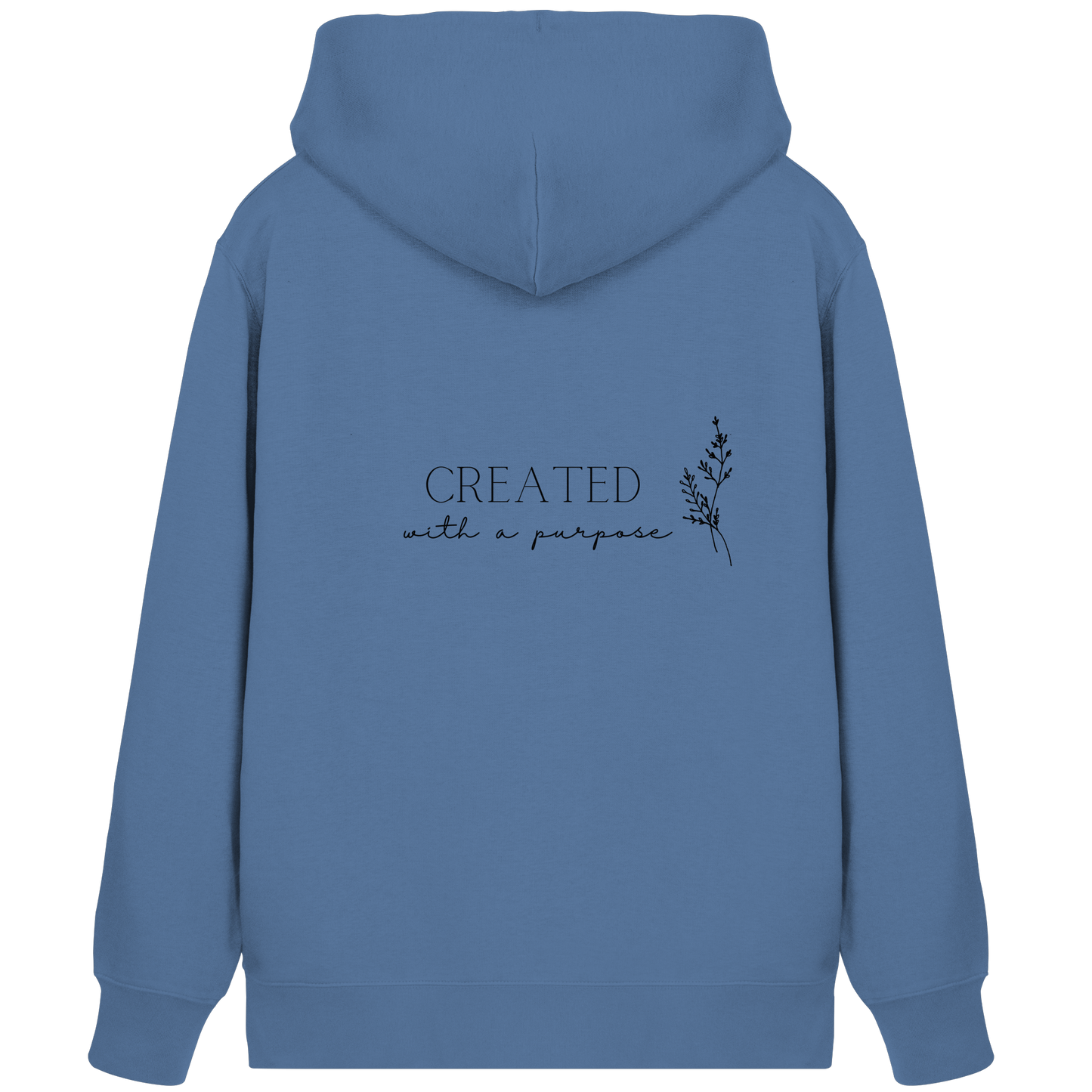 Created with a purpose D - Organic Zipper - wertvoll und geliebt
