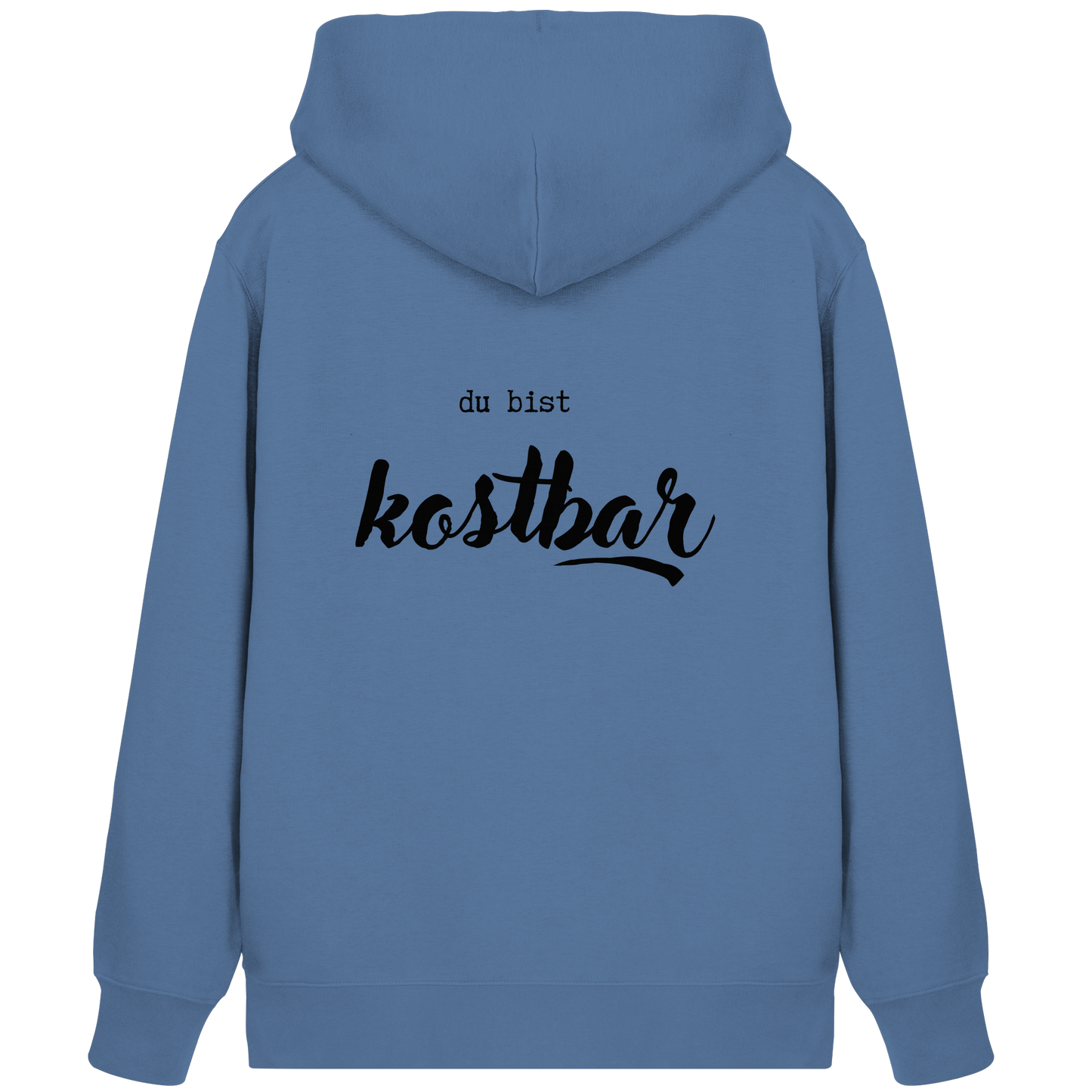 Kostbar - Organic Zipper - wertvoll und geliebt