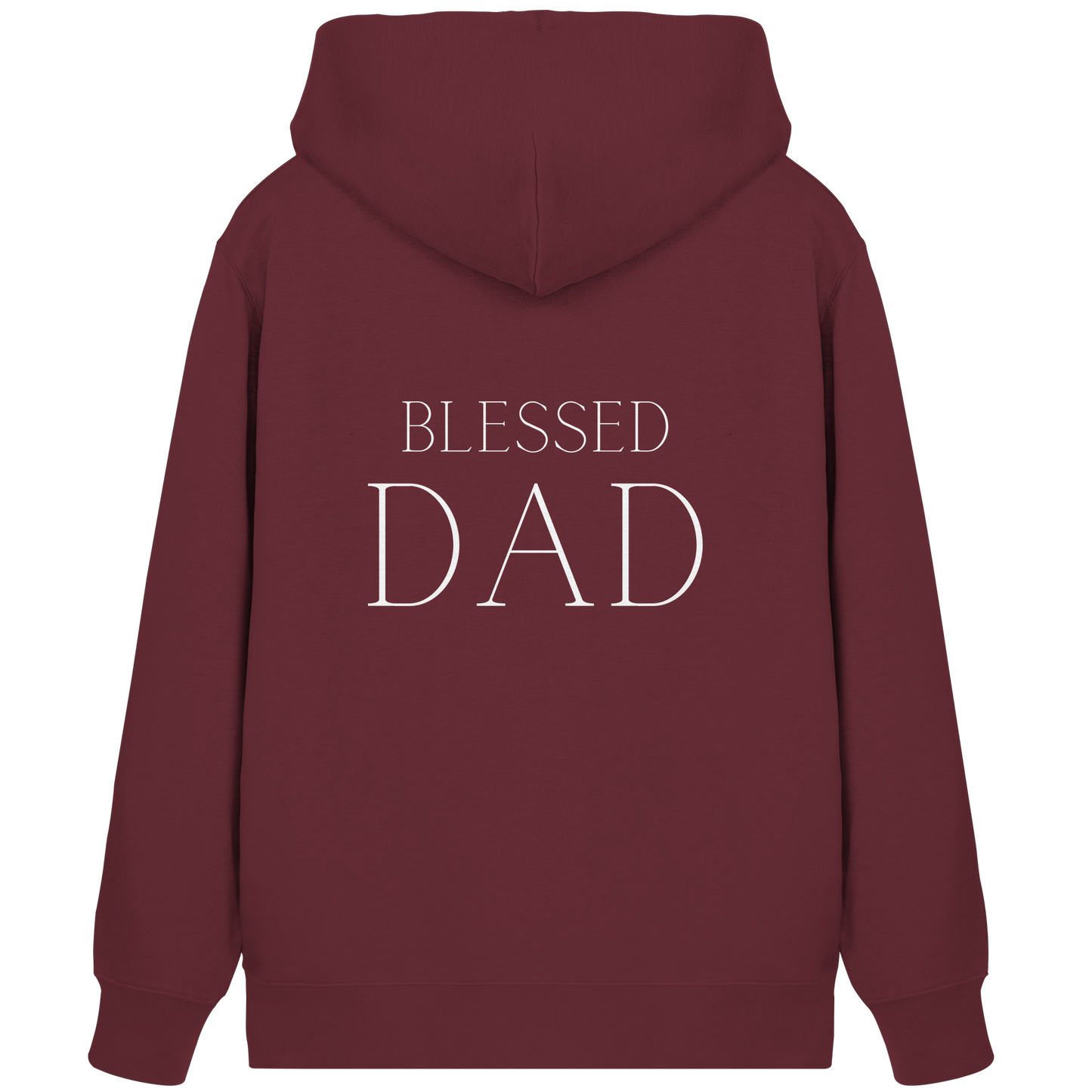Blessed dad - Organic Zipper - wertvoll und geliebt