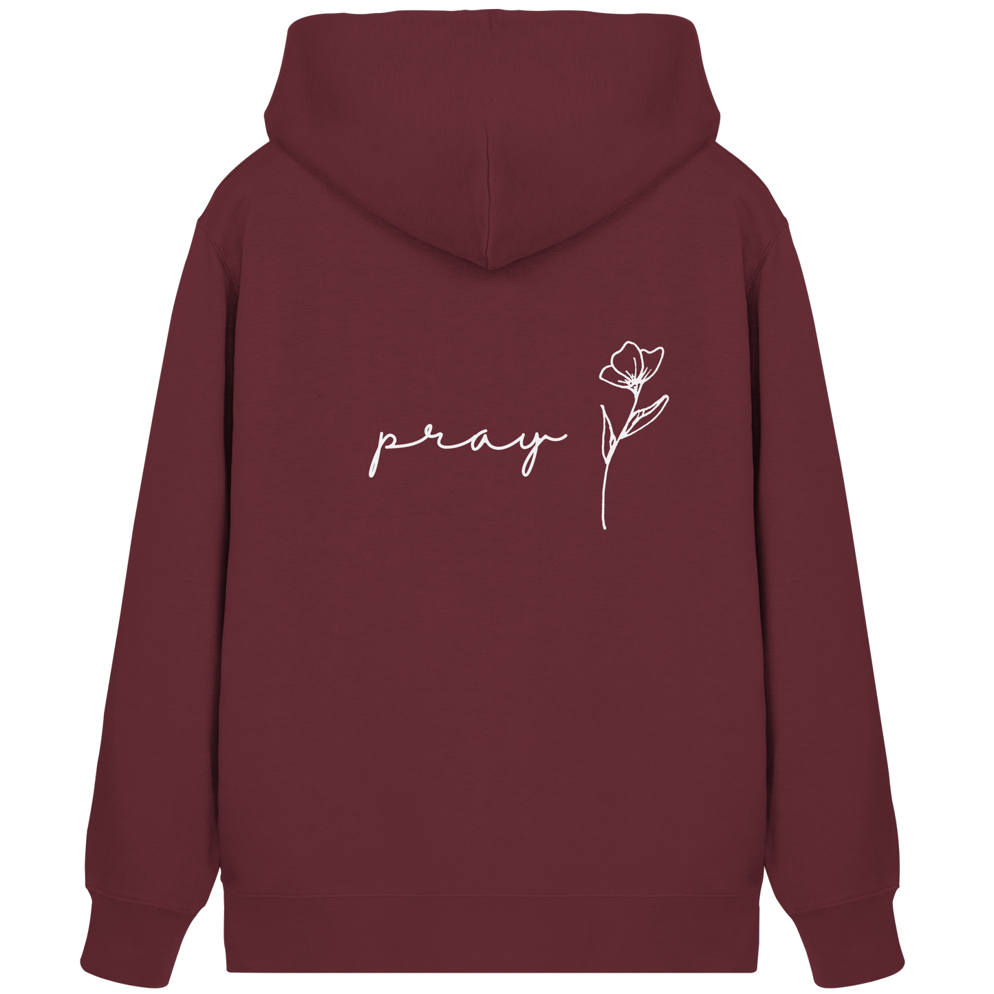Pray - Organic Zipper - wertvoll und geliebt