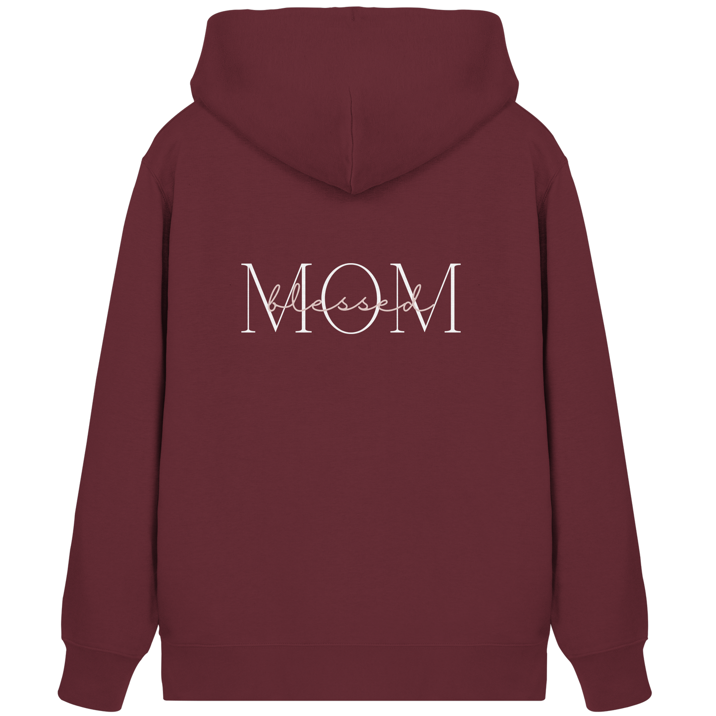 Blessed mom - Organic Zipper - wertvoll und geliebt