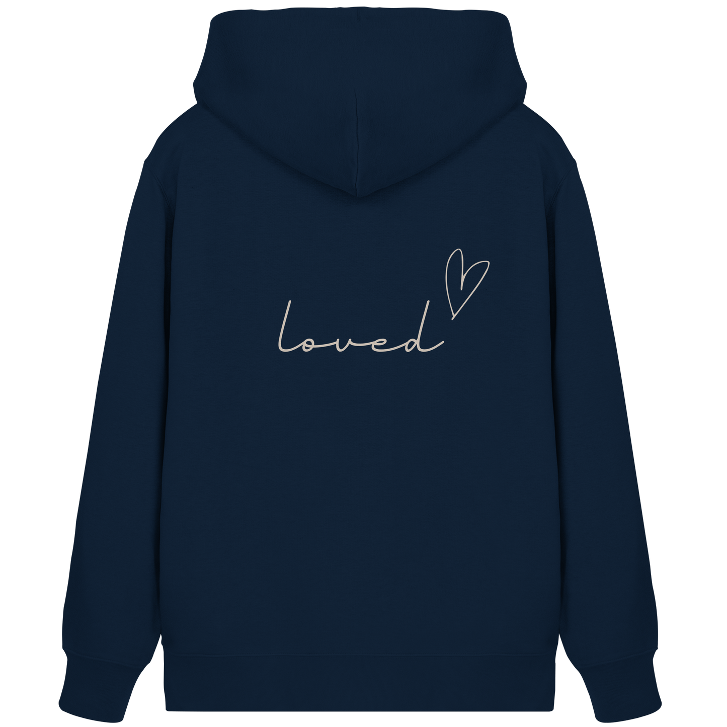 loved - Organic Zipper - wertvoll und geliebt