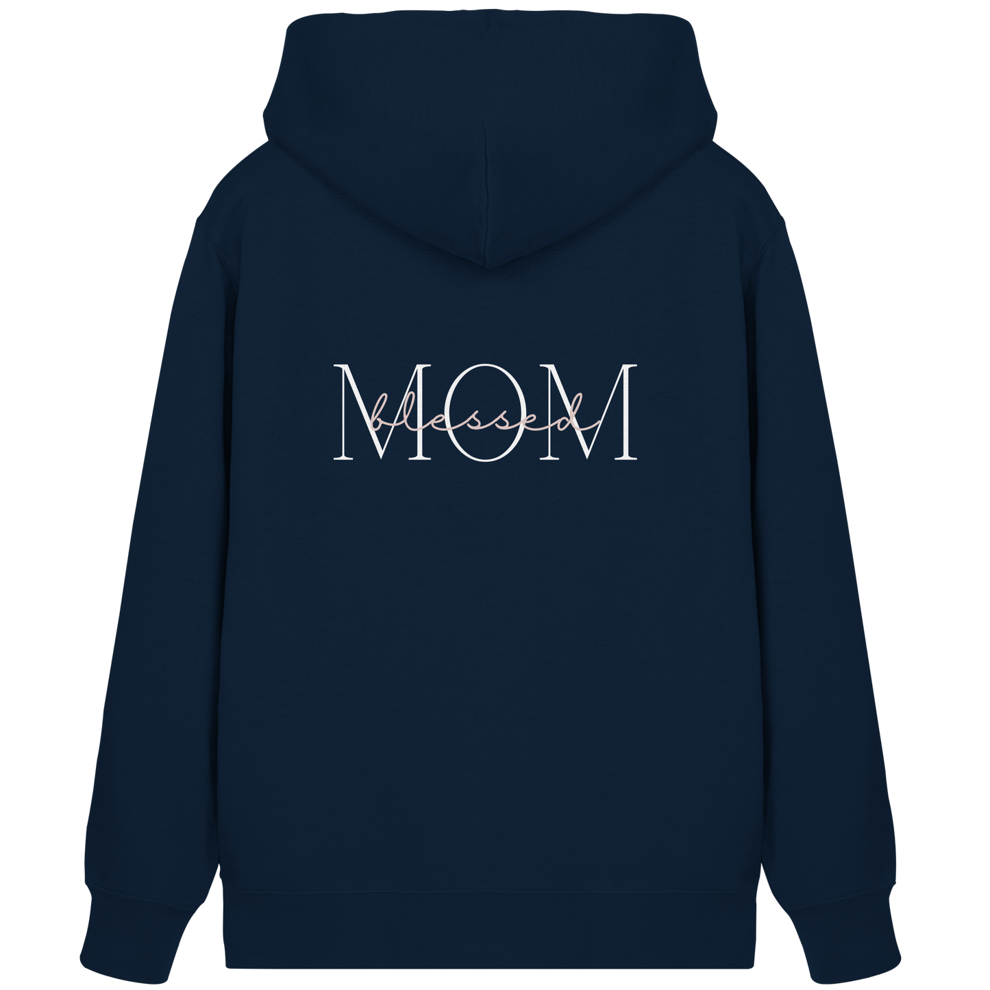 Blessed mom - Organic Zipper - wertvoll und geliebt