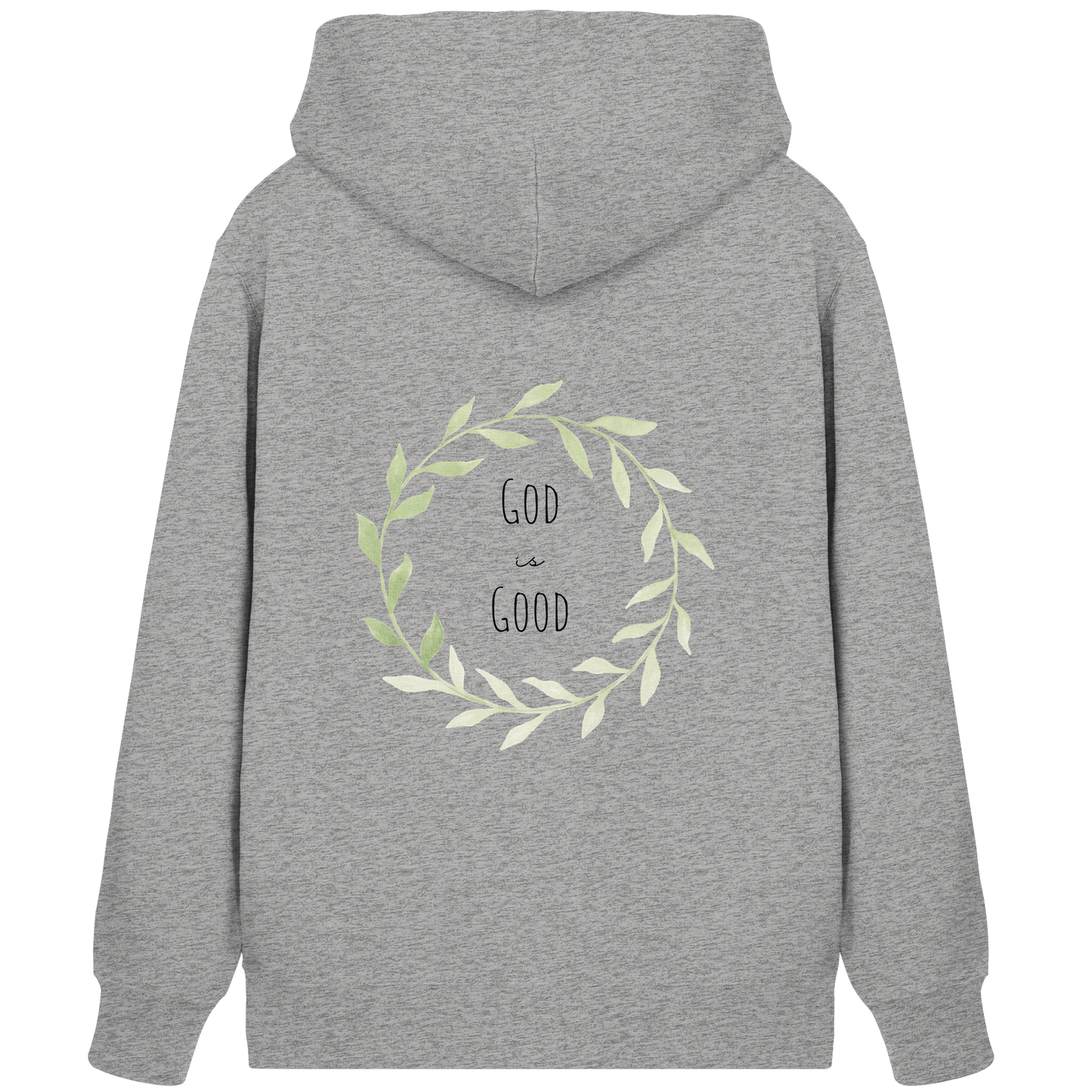 God is good - Organic Zipper - wertvoll und geliebt