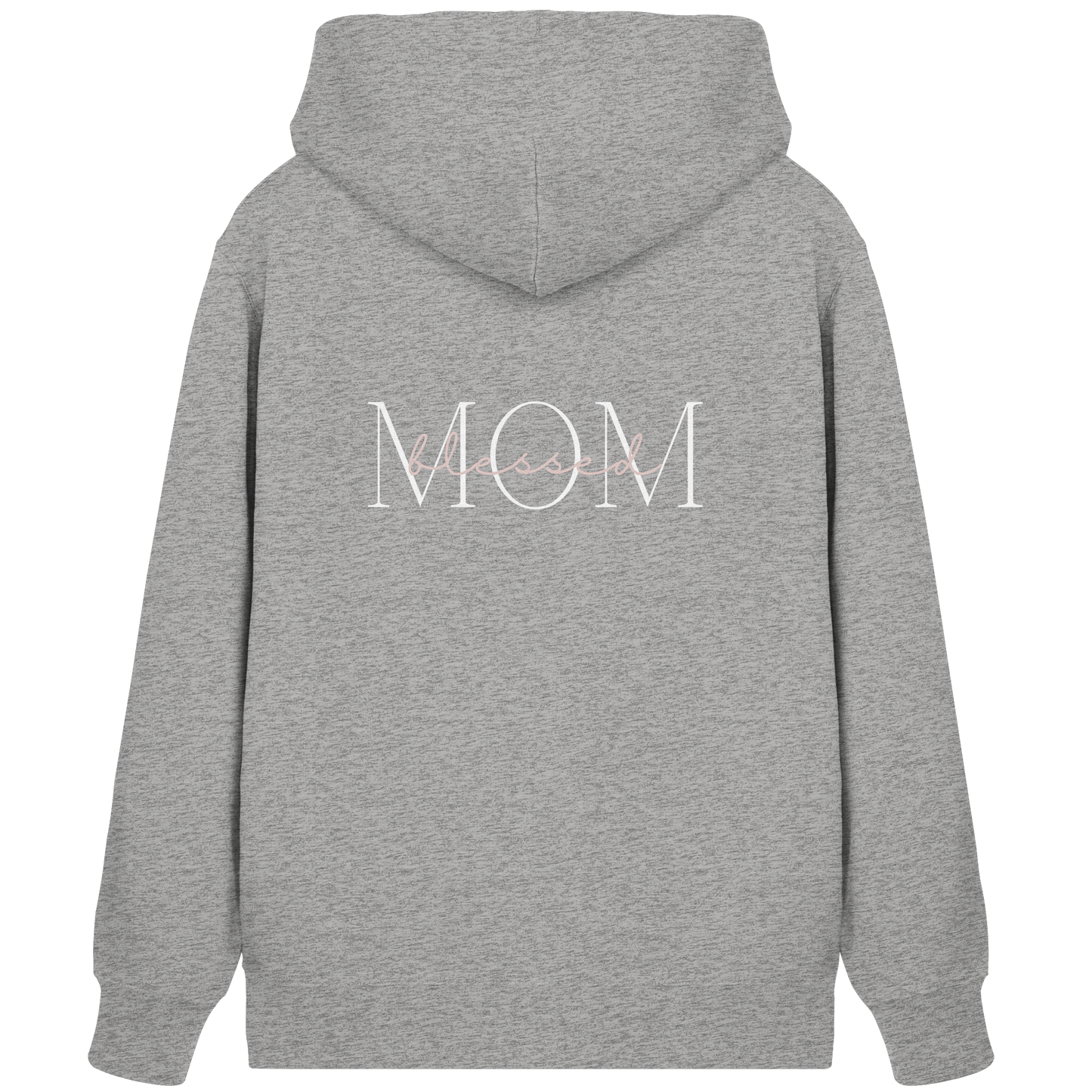 Blessed mom - Organic Zipper - wertvoll und geliebt