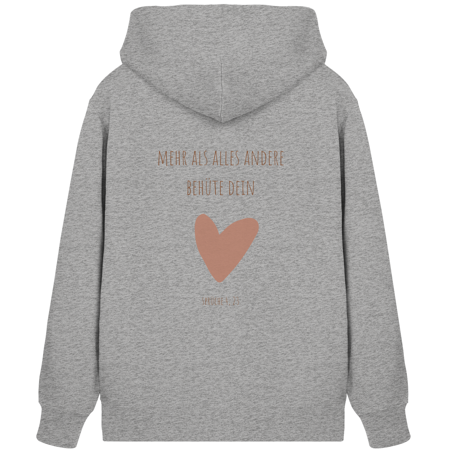 Behüte dein Herz - Organic Zipper - wertvoll und geliebt