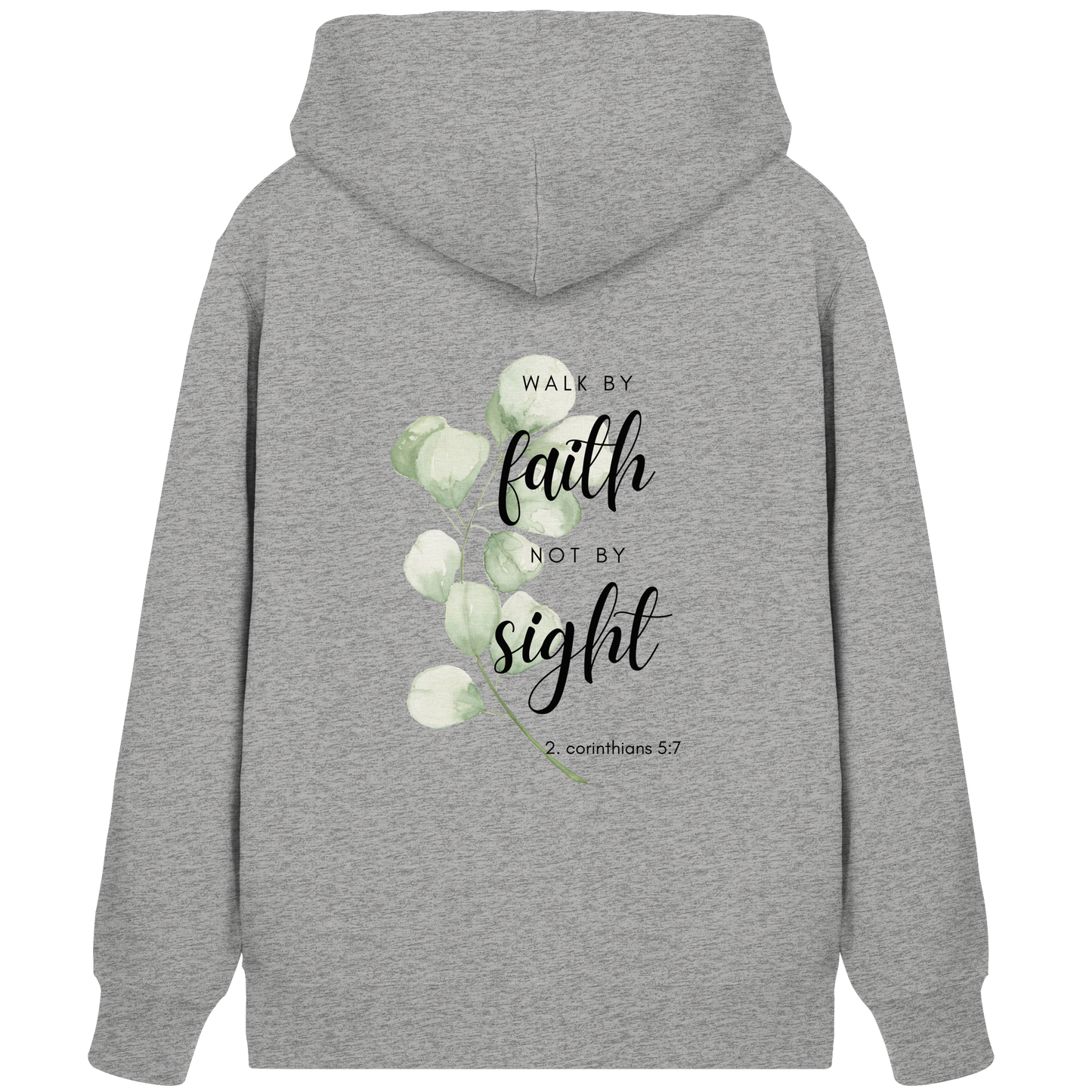 Walk by faith - Organic Zipper - wertvoll und geliebt