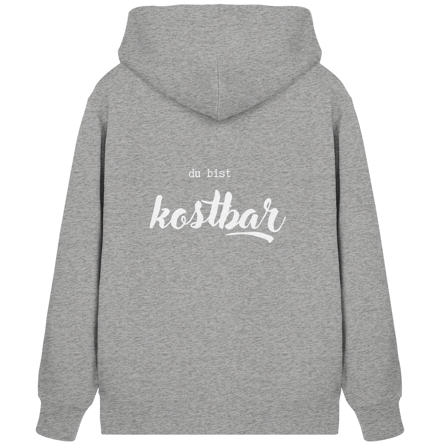 Kostbar - Organic Zipper - wertvoll und geliebt