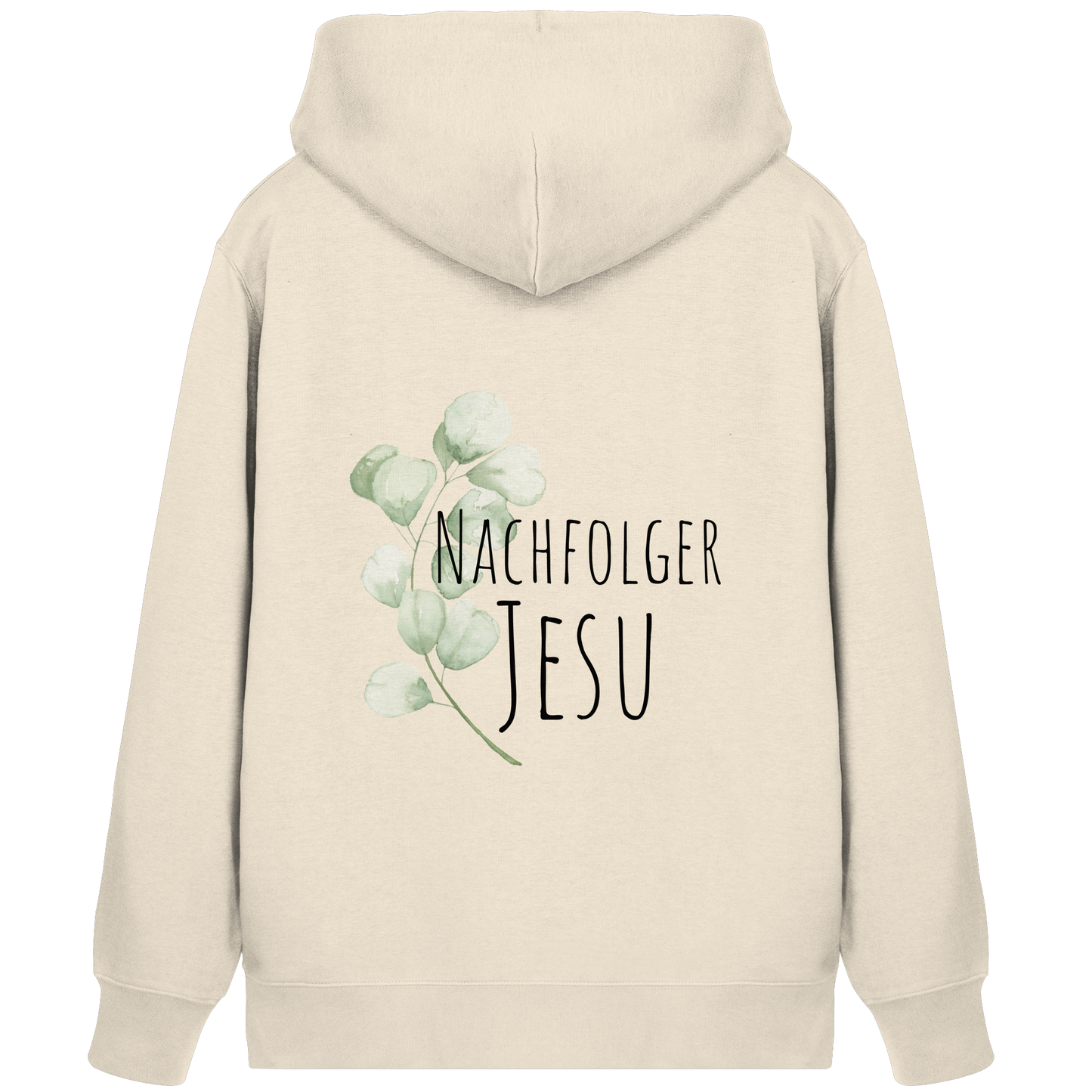 Nachfolger Jesu - Organic Zipper - wertvoll und geliebt