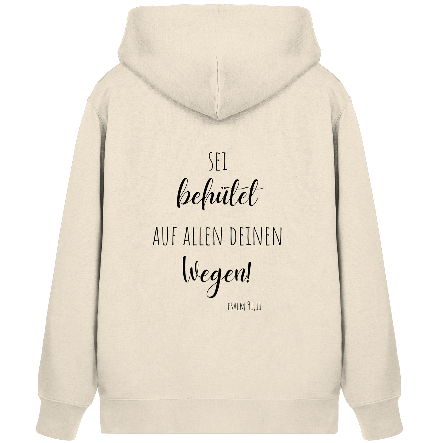 Sei behütet - Organic Zipper - wertvoll und geliebt