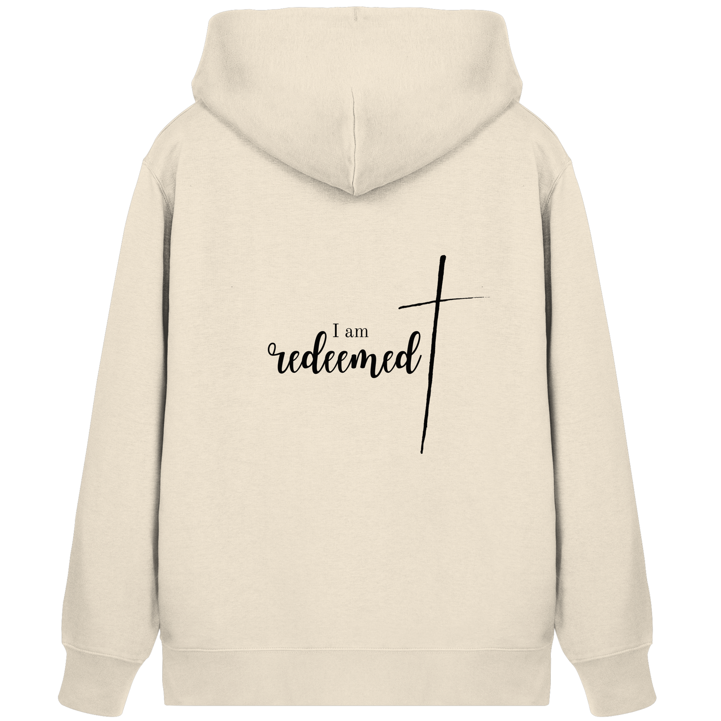 I am redeemed - Organic Zipper - wertvoll und geliebt