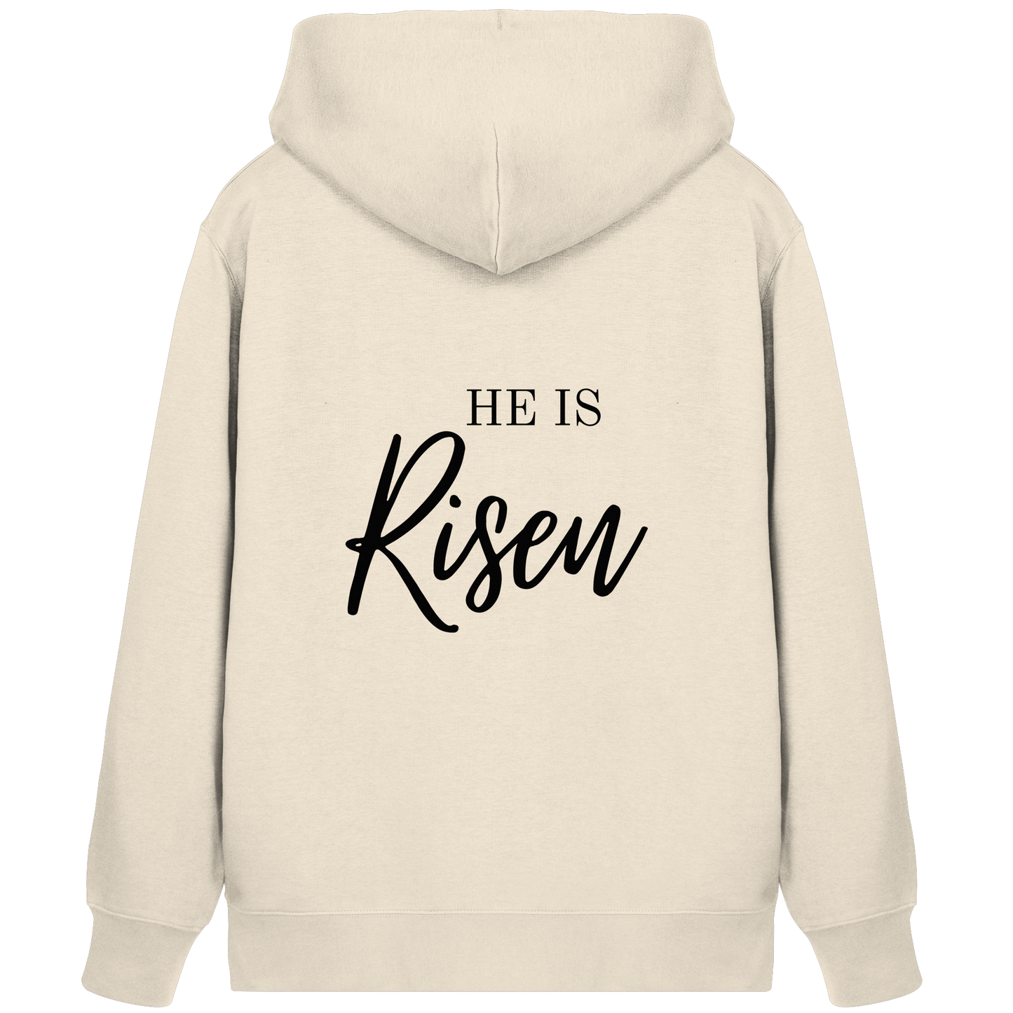 He is Risen - Organic Zipper - wertvoll und geliebt