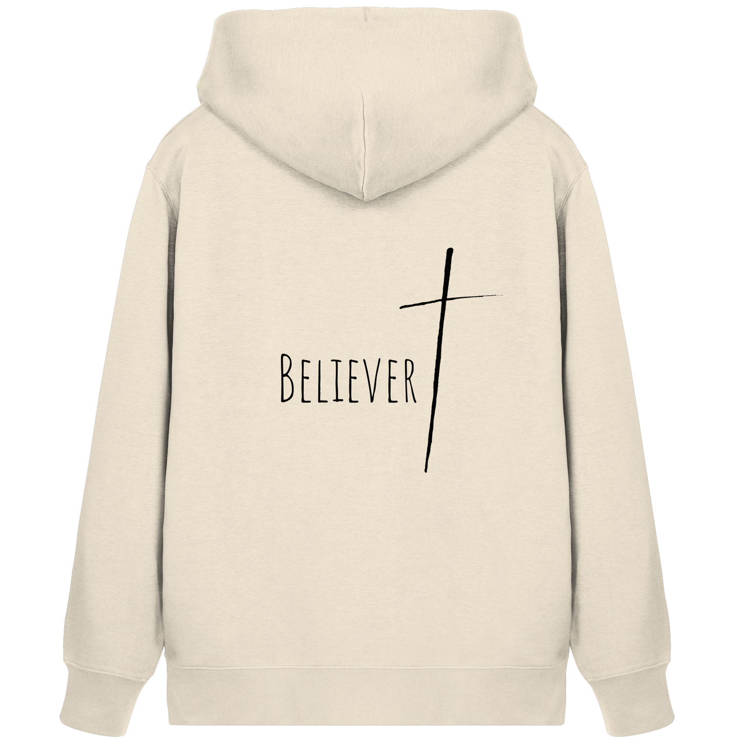 believer - Organic Zipper - wertvoll und geliebt