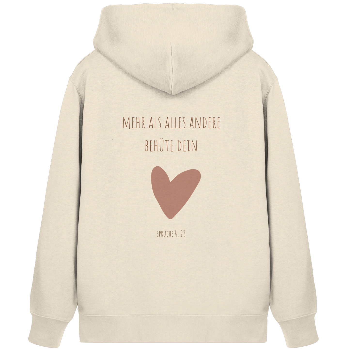 Behüte dein Herz - Organic Zipper - wertvoll und geliebt
