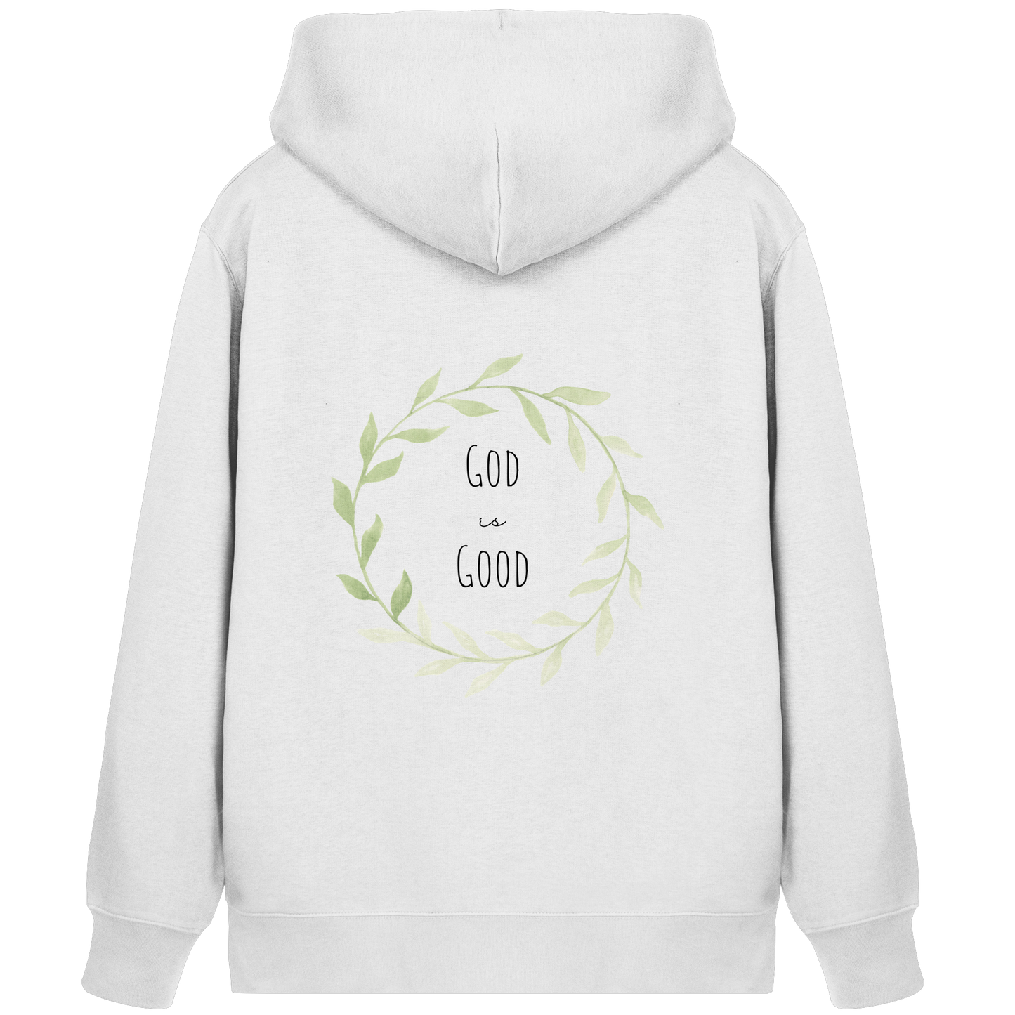 God is good - Organic Zipper - wertvoll und geliebt