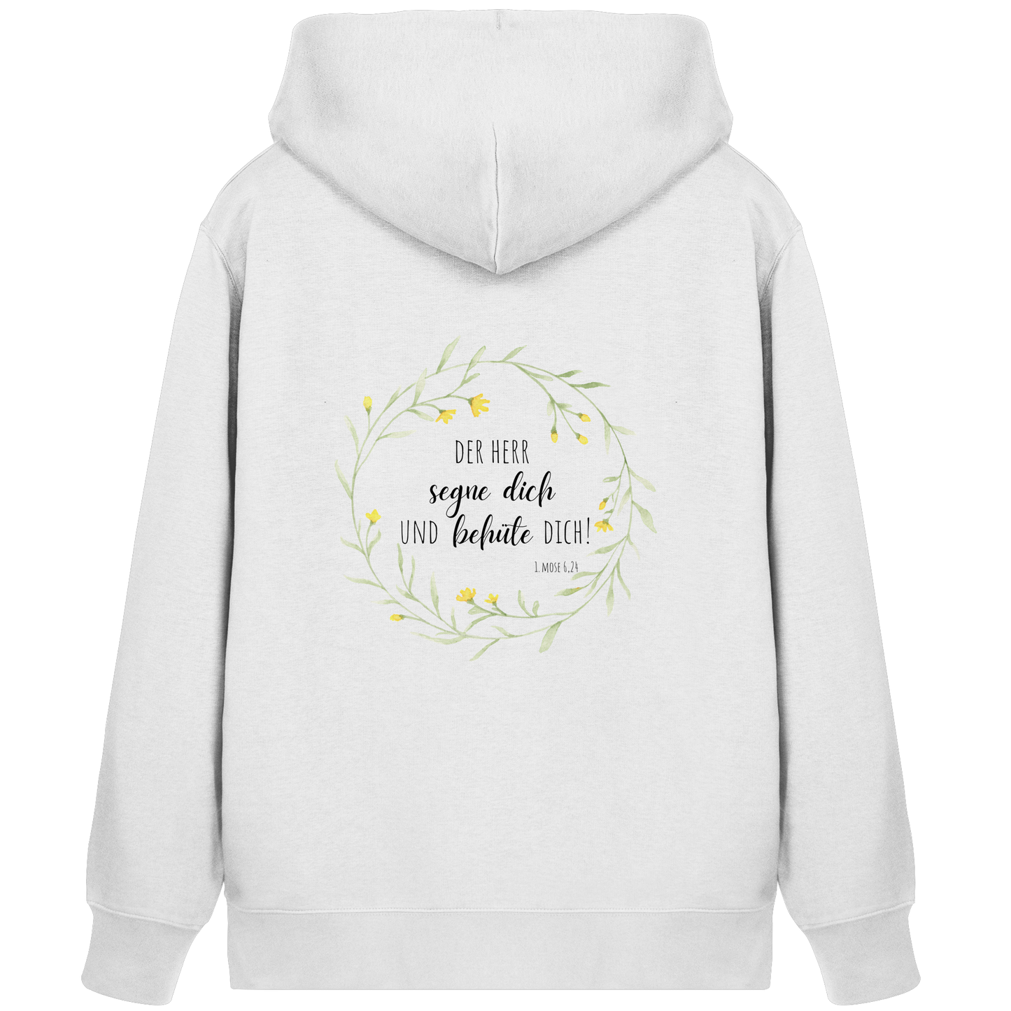 Der Herr segne Dich - Organic Zipper - wertvoll und geliebt