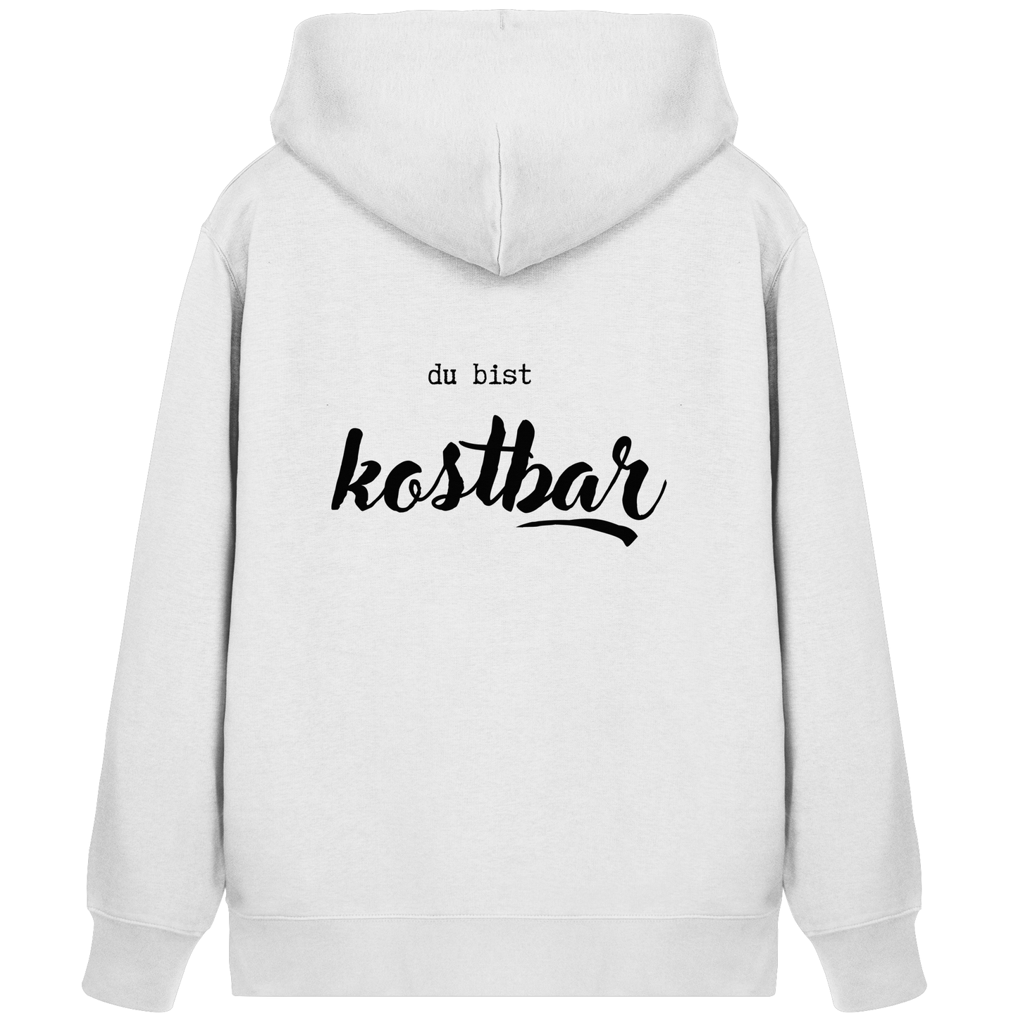 Kostbar - Organic Zipper - wertvoll und geliebt