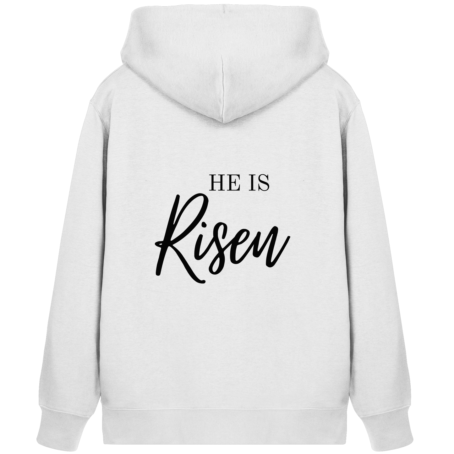 He is Risen - Organic Zipper - wertvoll und geliebt
